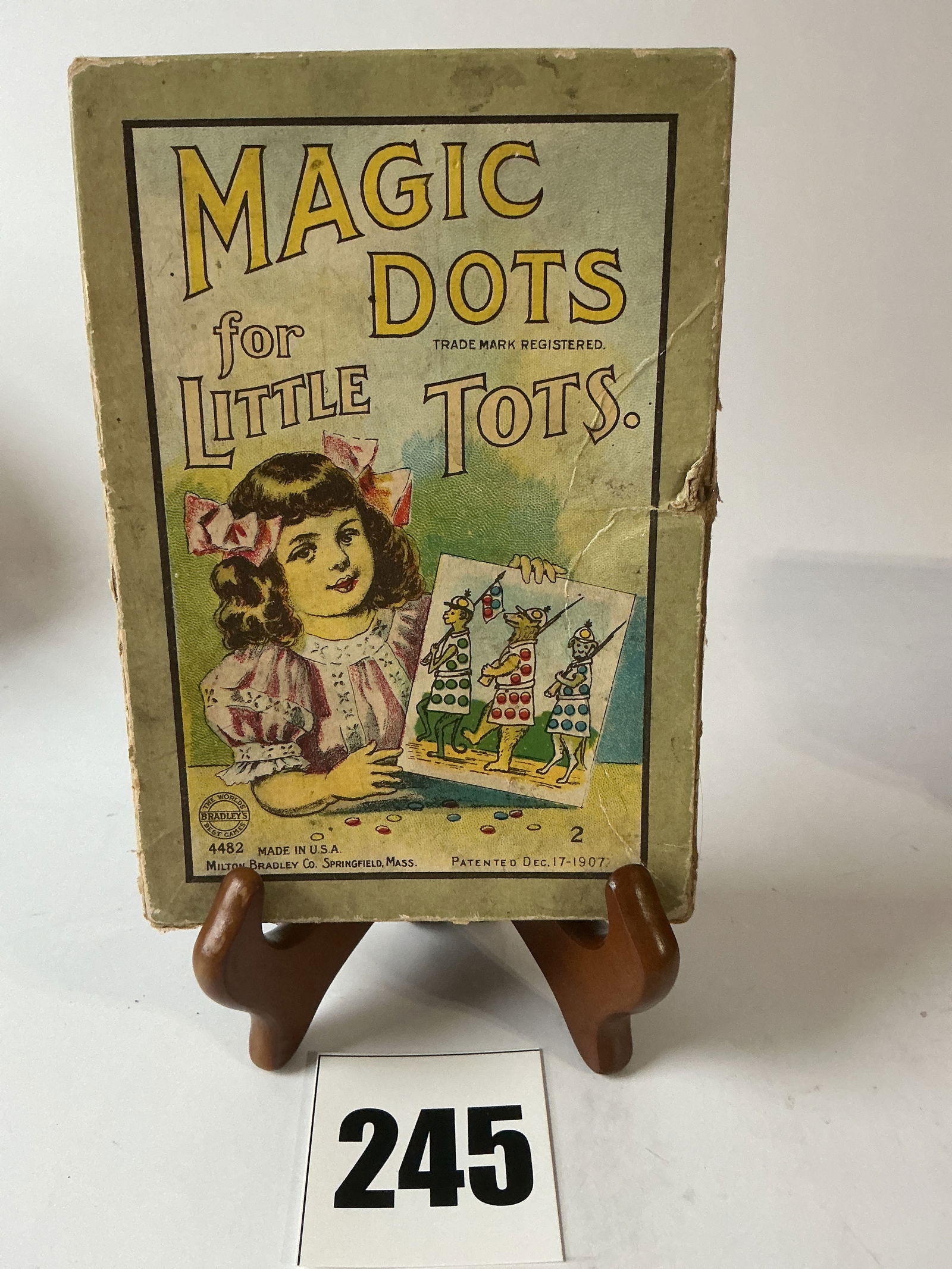 Magic Dots for Little Tots Child's Game ca. 1907. (1 of 4)