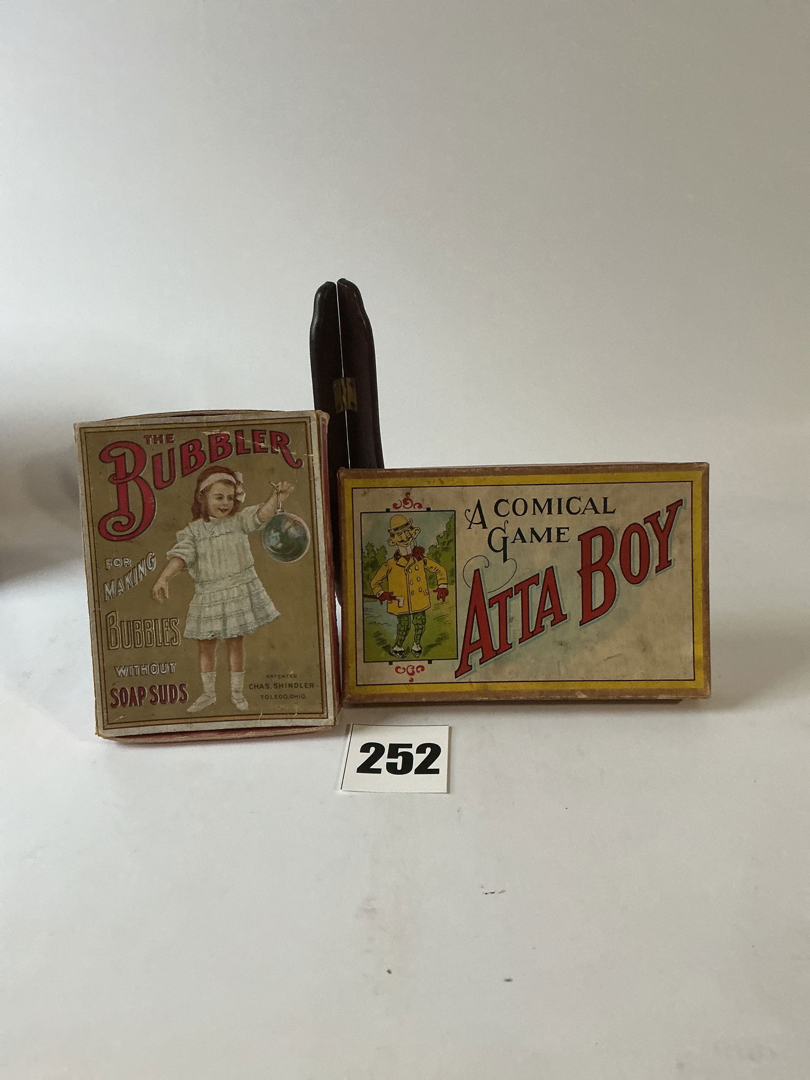 Lot of 2 boxed Children's Games, Atta Boy and The Bubbler (1 of 6)