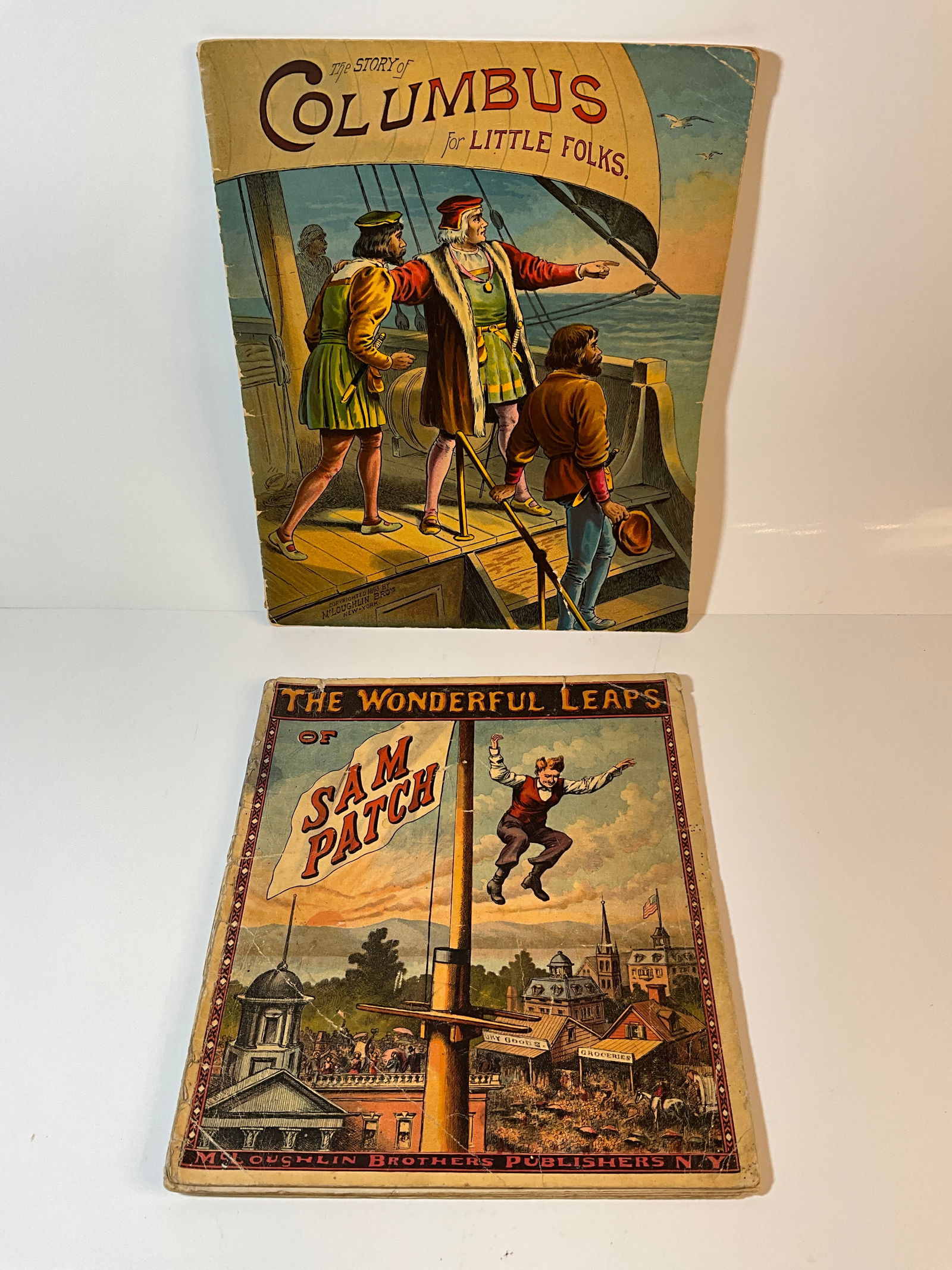Antique Children's Books, Two Books, McLoughlin Bros., Publishers, N.Y. (1 of 13)