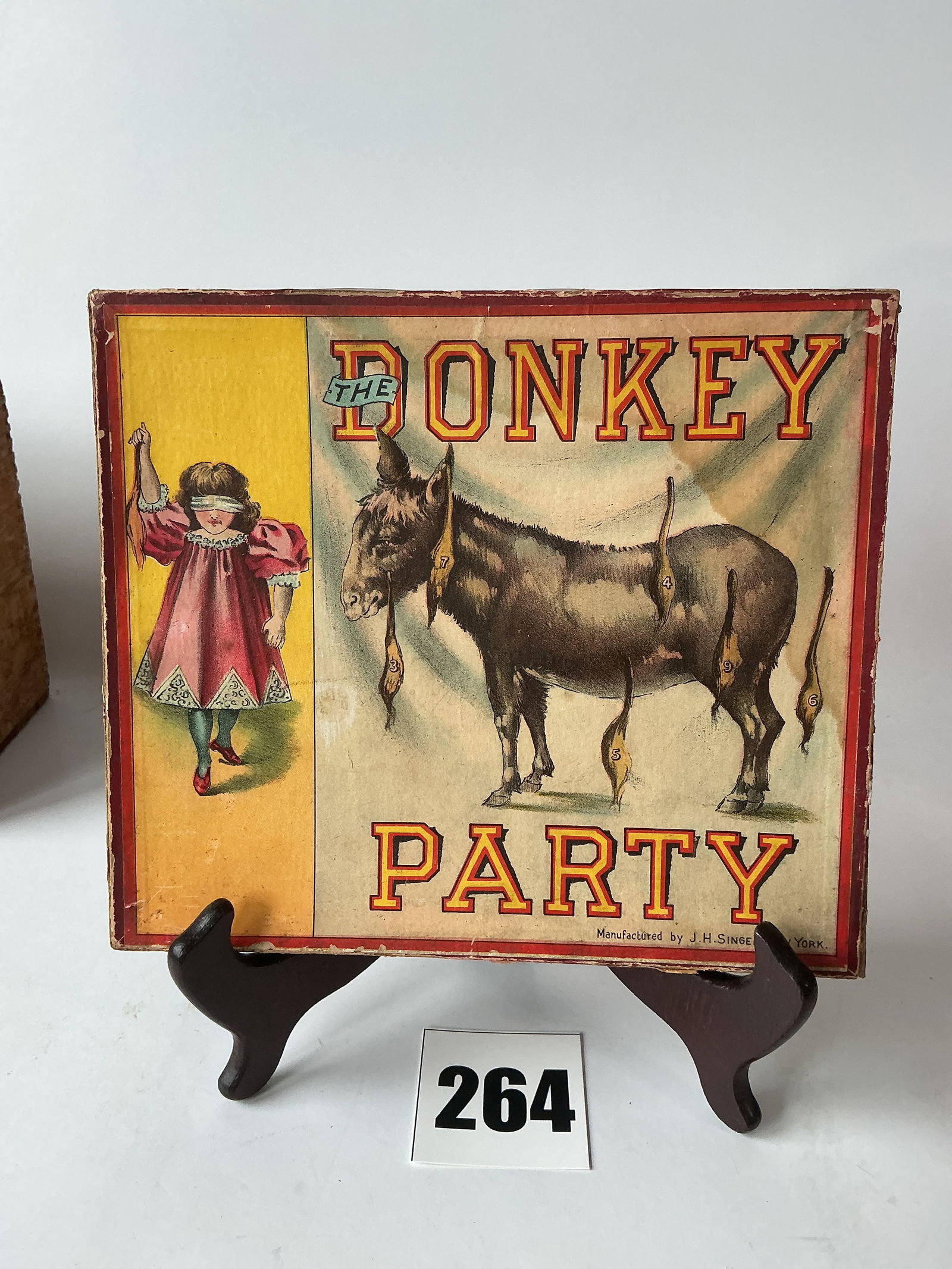 The Donkey Party game by J.H. Singer of New York. (1 of 3)