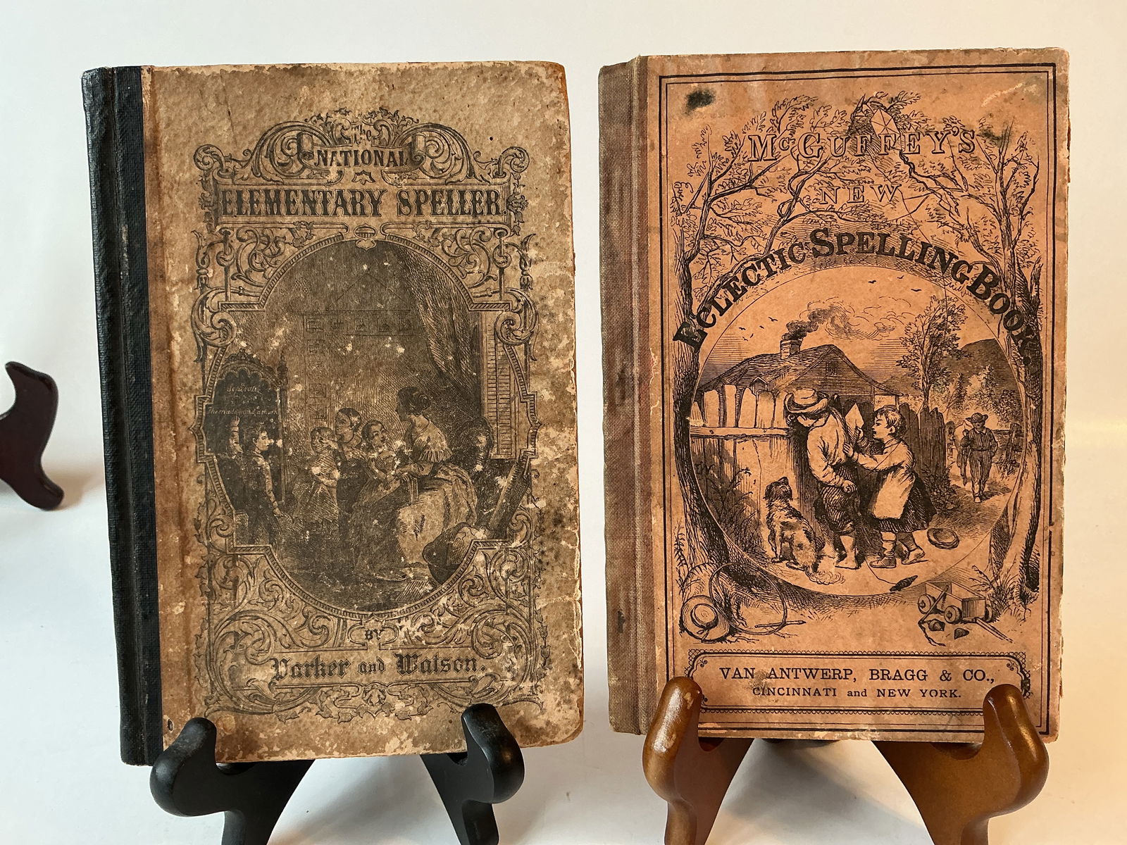 Early School Book Lot, 2 Spellers (1 of 5)