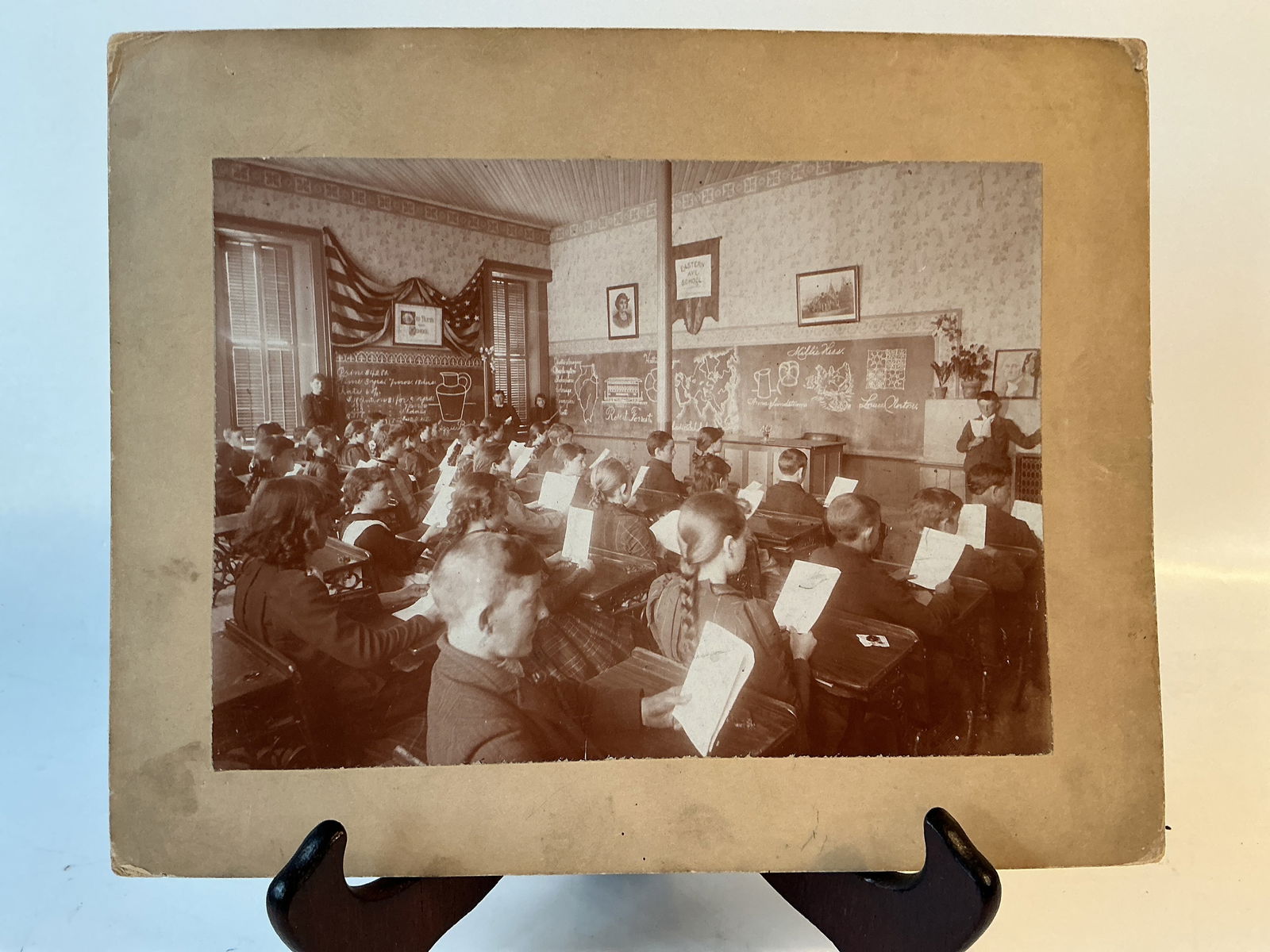School photo - Mounted Interior Schoolroom Photo (1 of 3)