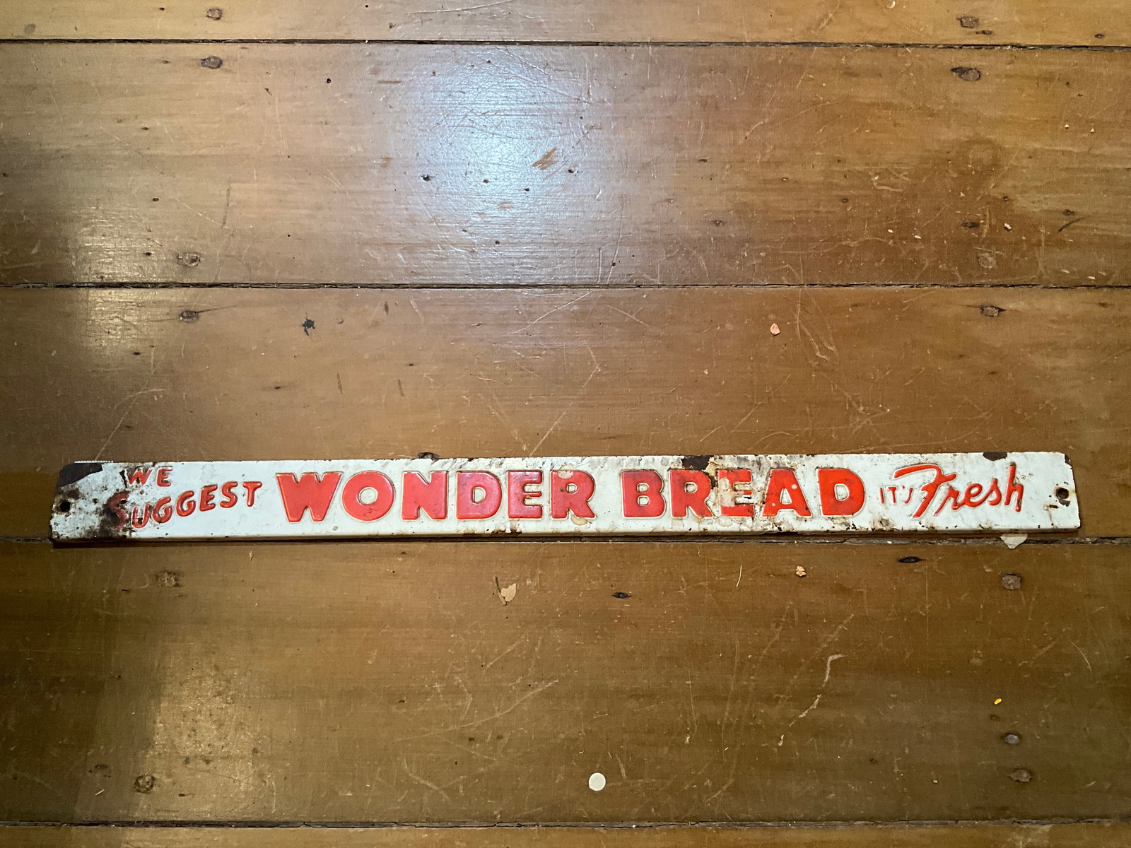 Wonder Bread Door Pull or Shelf edge covering - 20" x 1.5" (1 of 4)