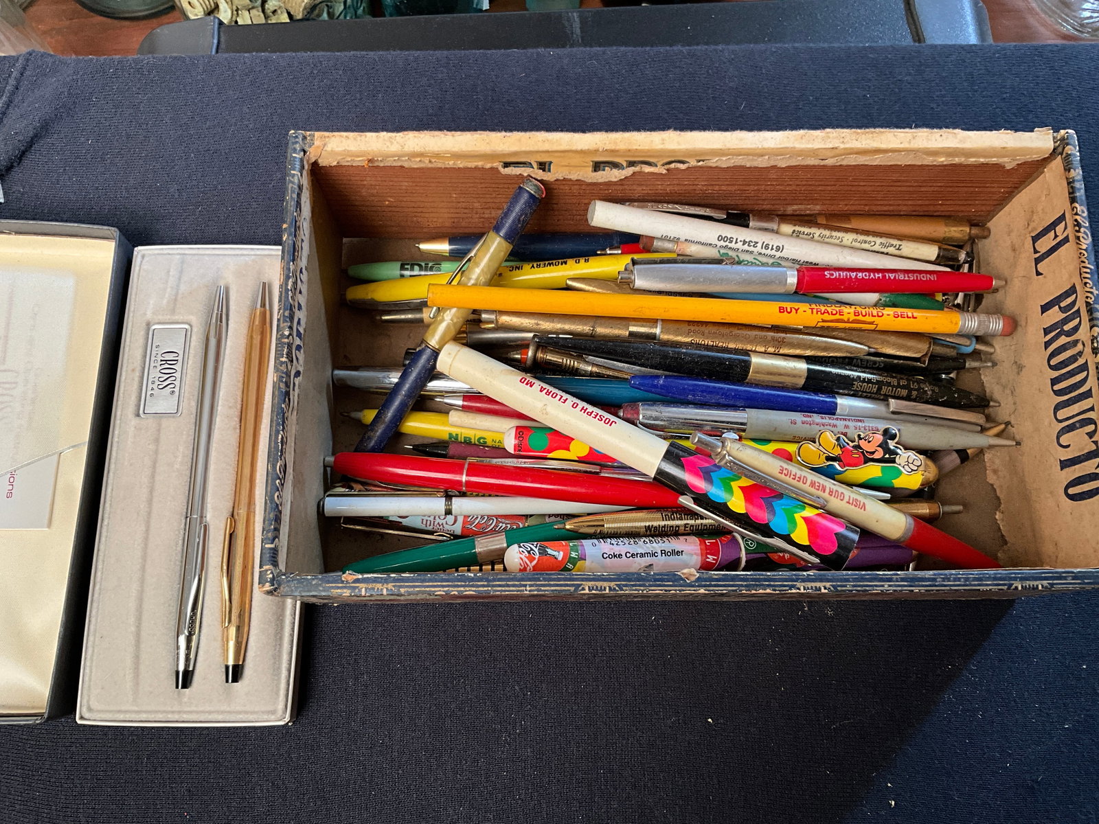 Lot of Miscellaneous Advertising Pens and Mechanical Pencils (1 of 4)