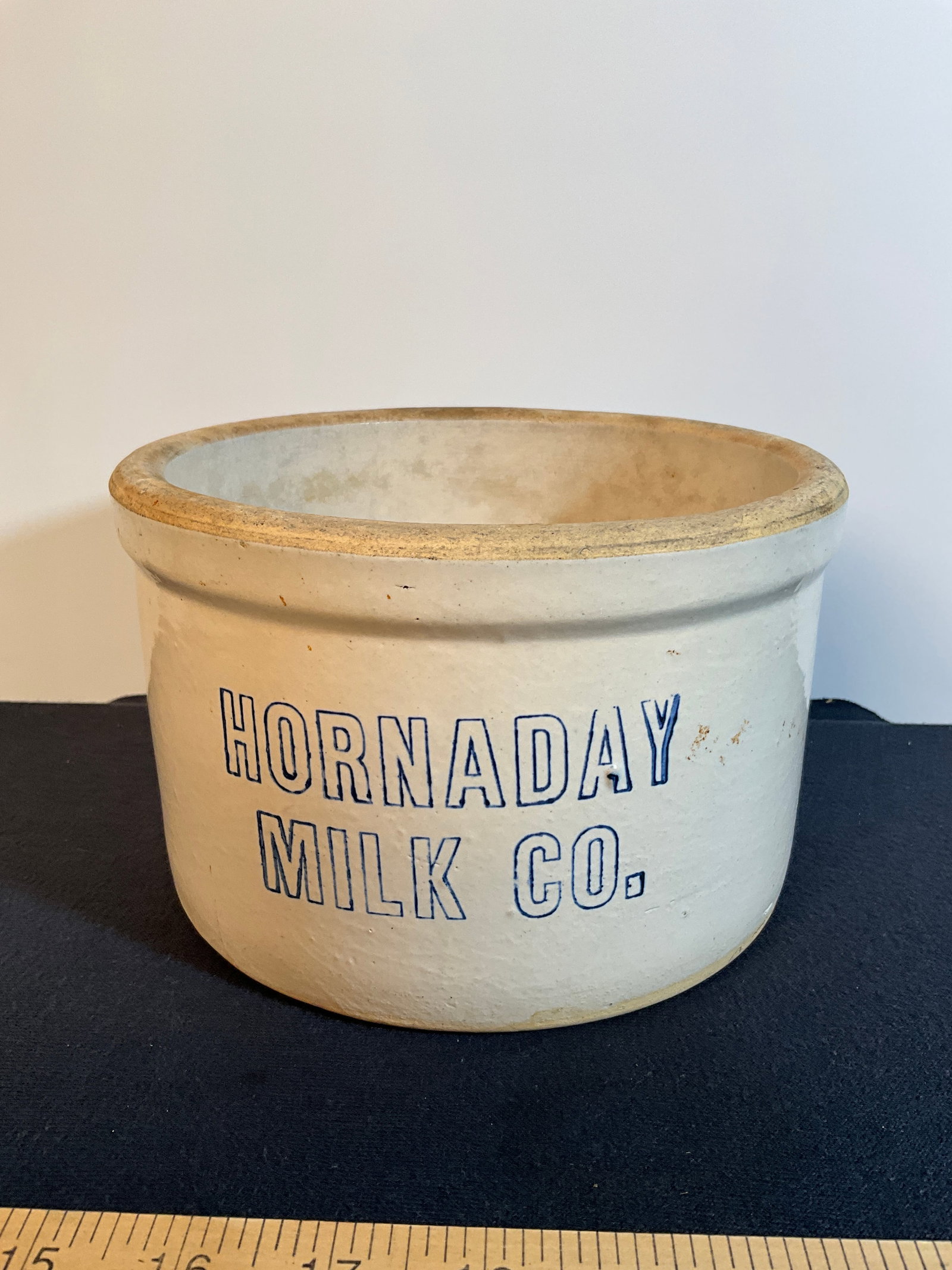 Indianapolis Hornaday Milk Cottage Cheese Crock (1 of 5)