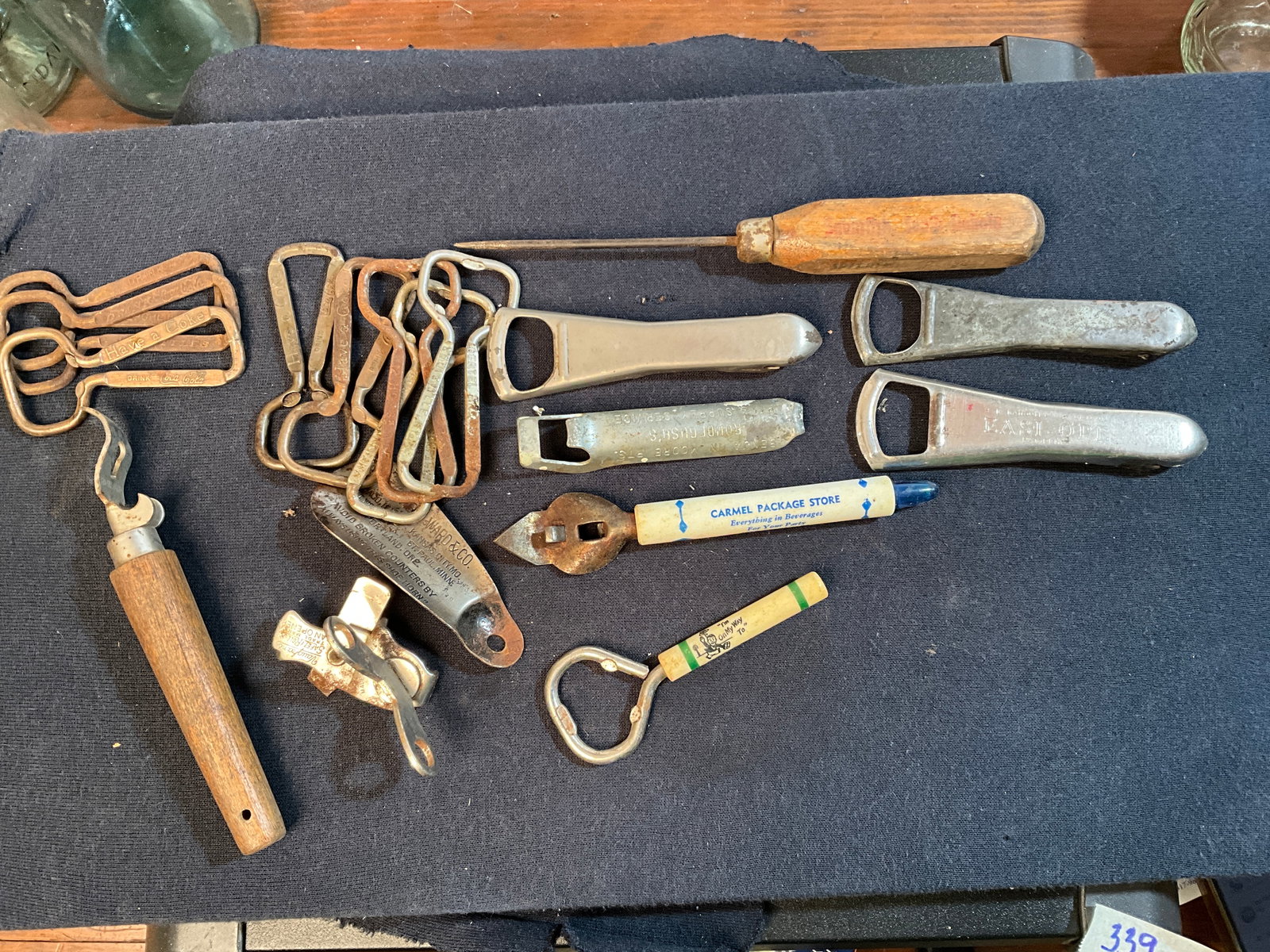 Mixed Lot of Bottle and Can Openers, Some with Advertising (1 of 5)