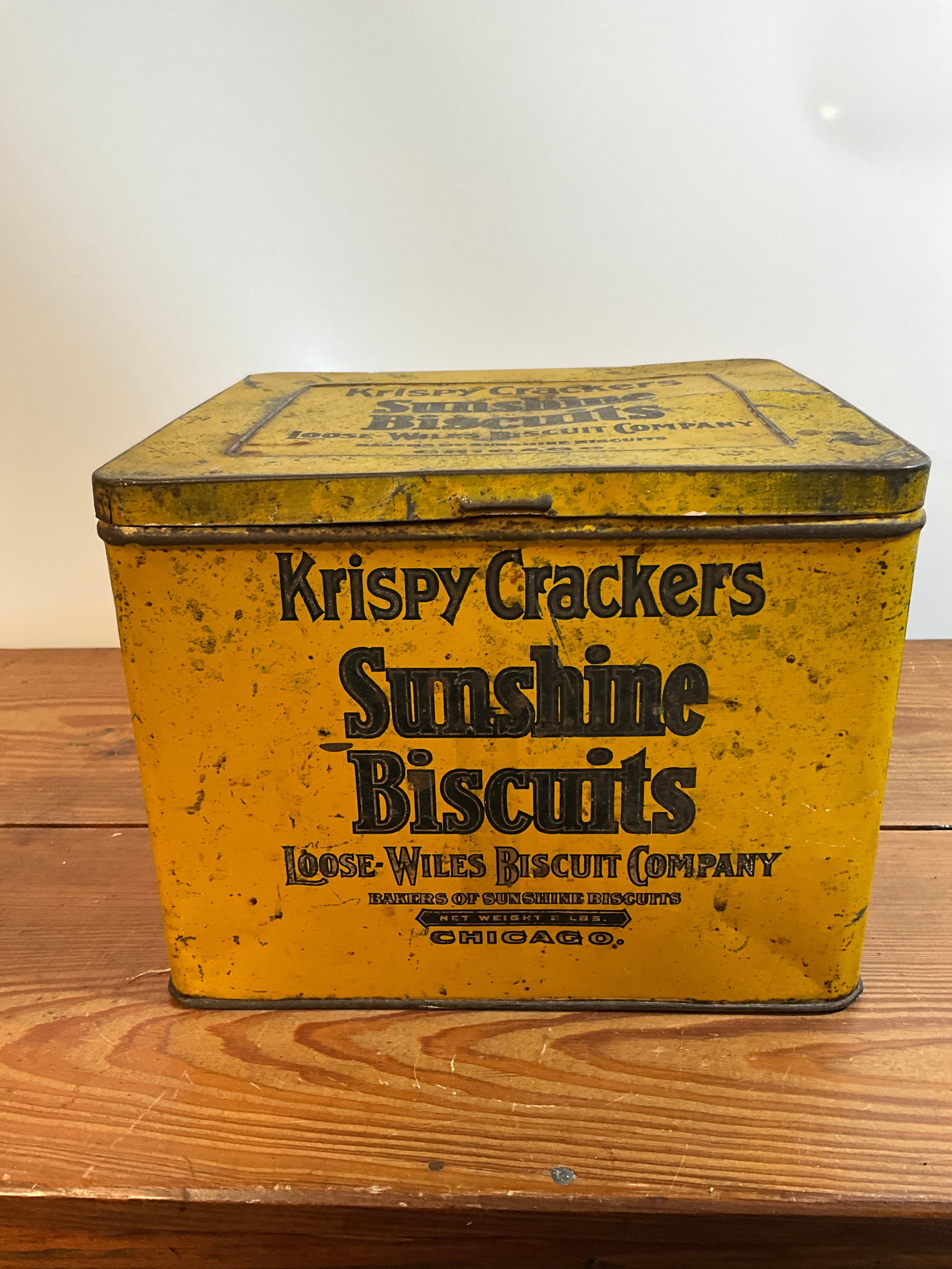 Vintage Early, Krispy Crackers Sunshine Biscuits, Loose Wiles Biscuit Co. Chicago (1 of 6)