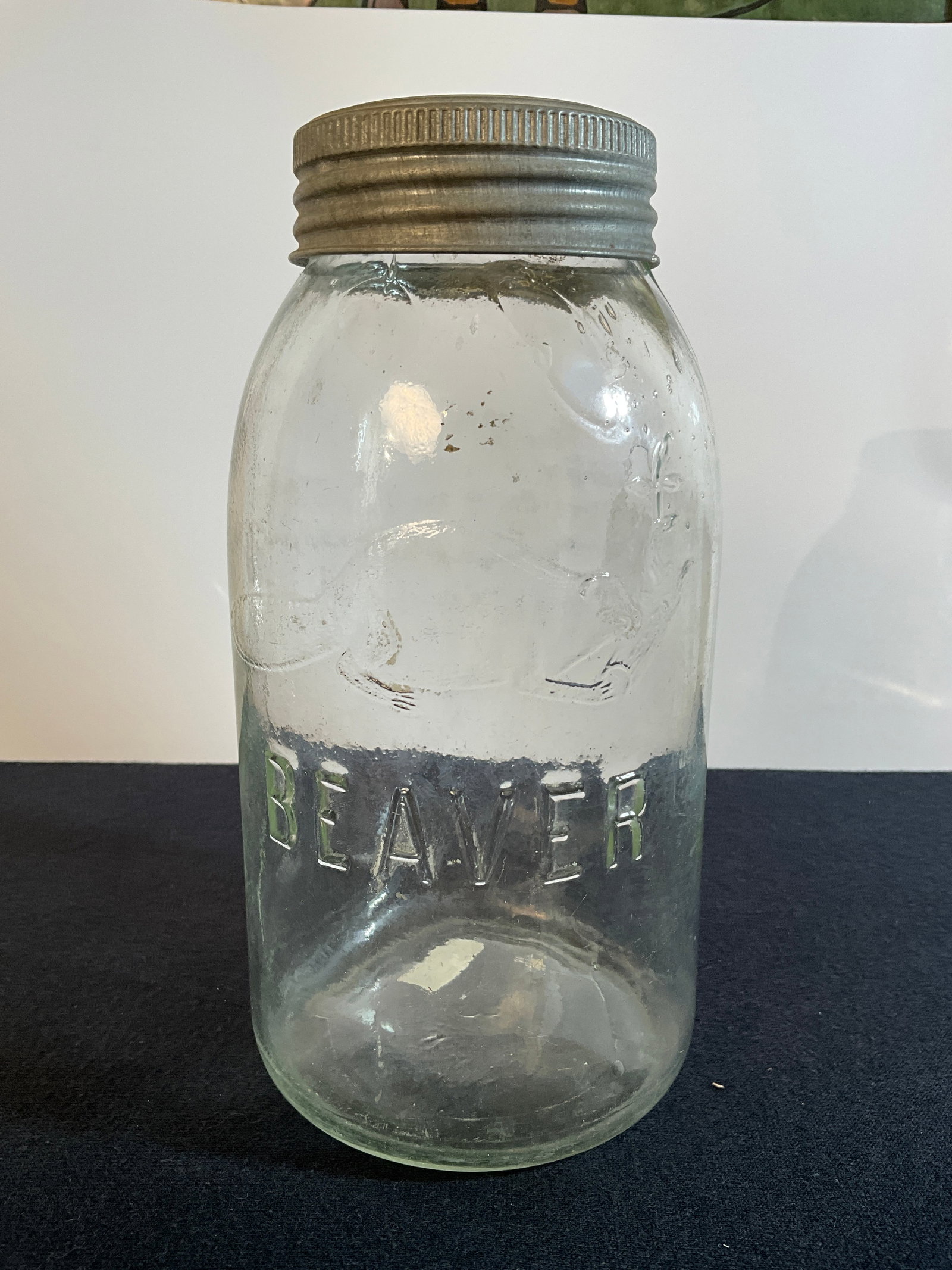 Half-Gallon Beaver Fruit Jar (1 of 6)