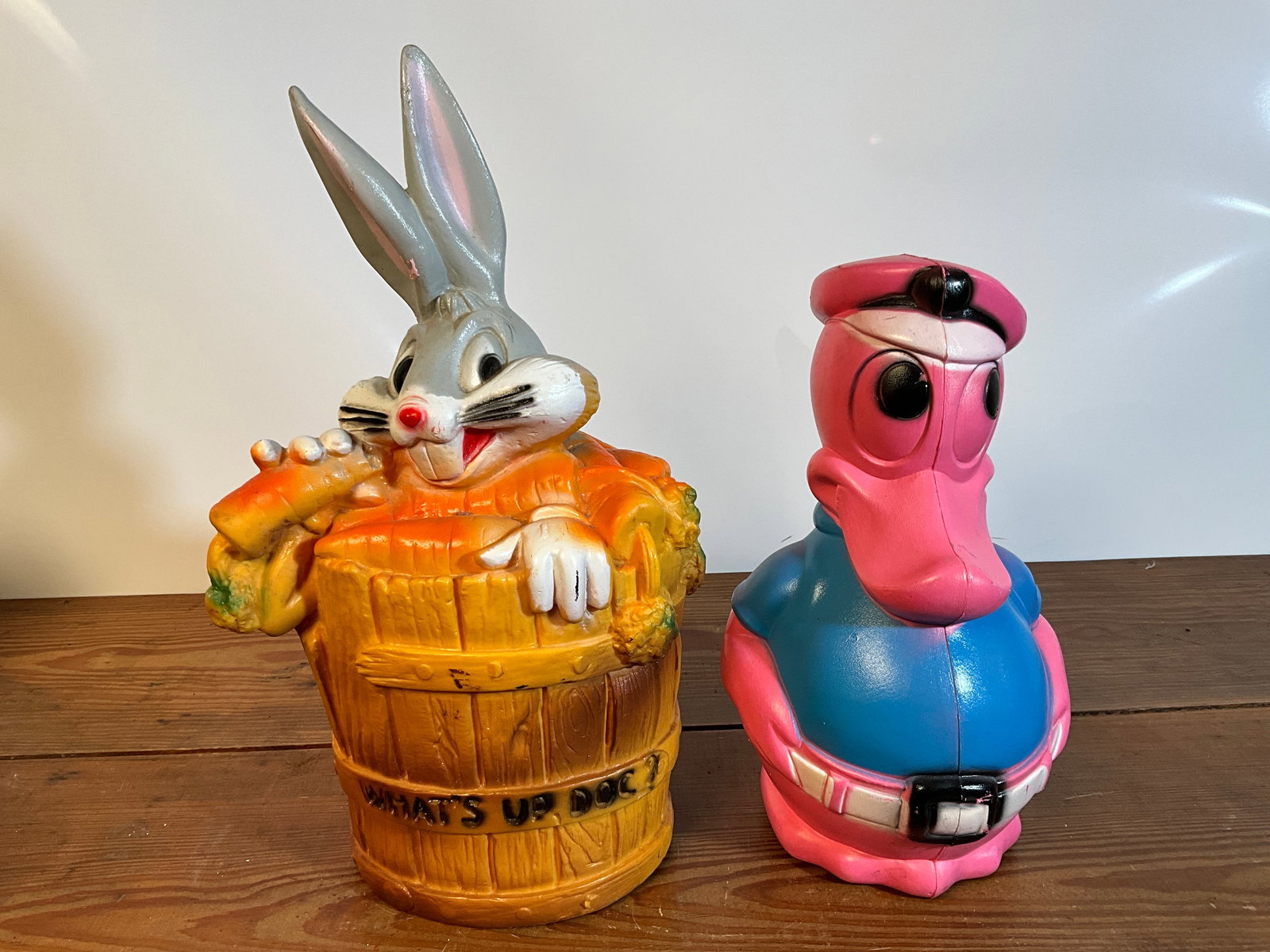 Two Large Character Banks, Duck and Bugs Bunny (1 of 7)