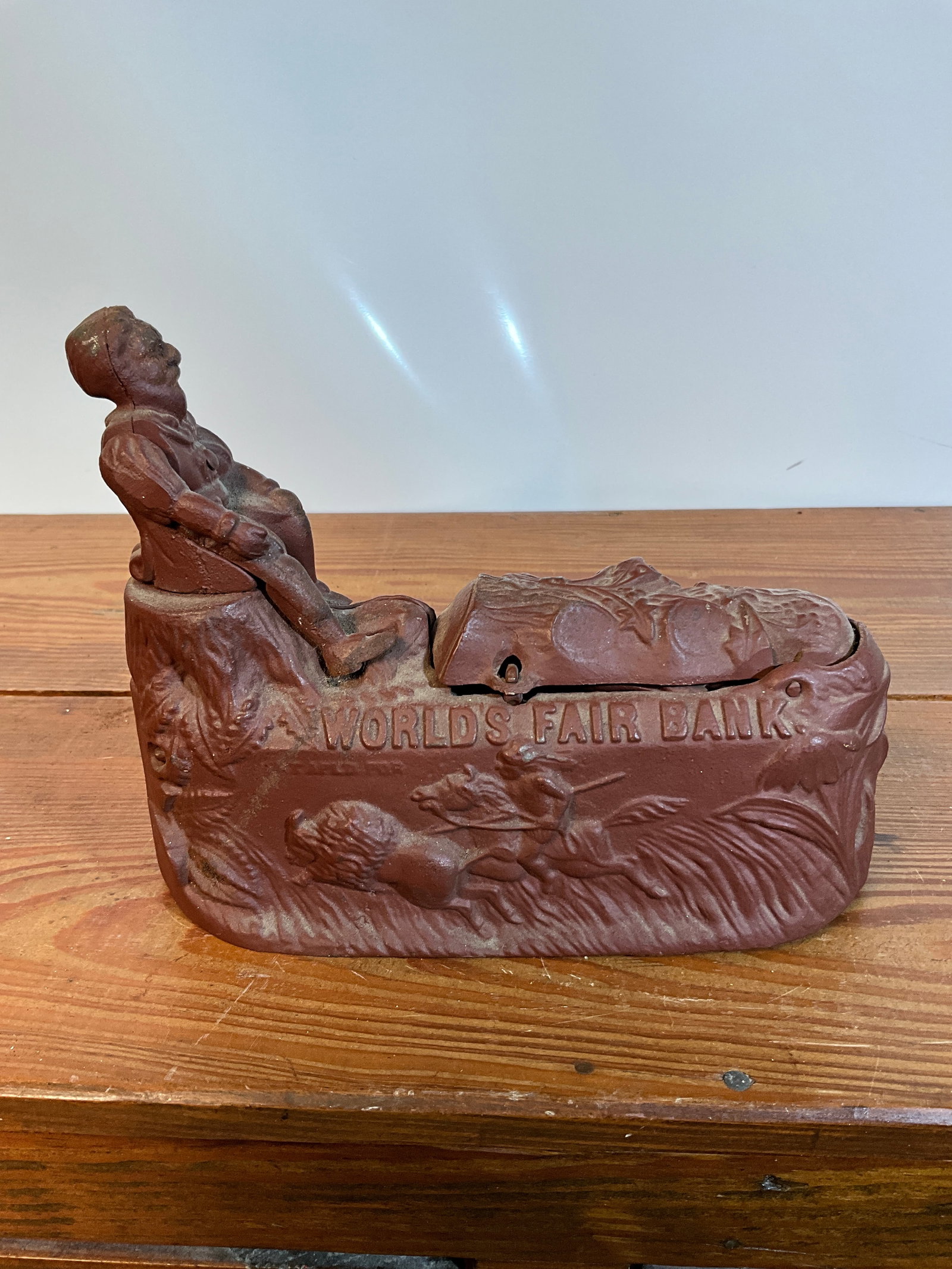 World's Fair Columbus Cast Iron Bank Reproduction (1 of 4)