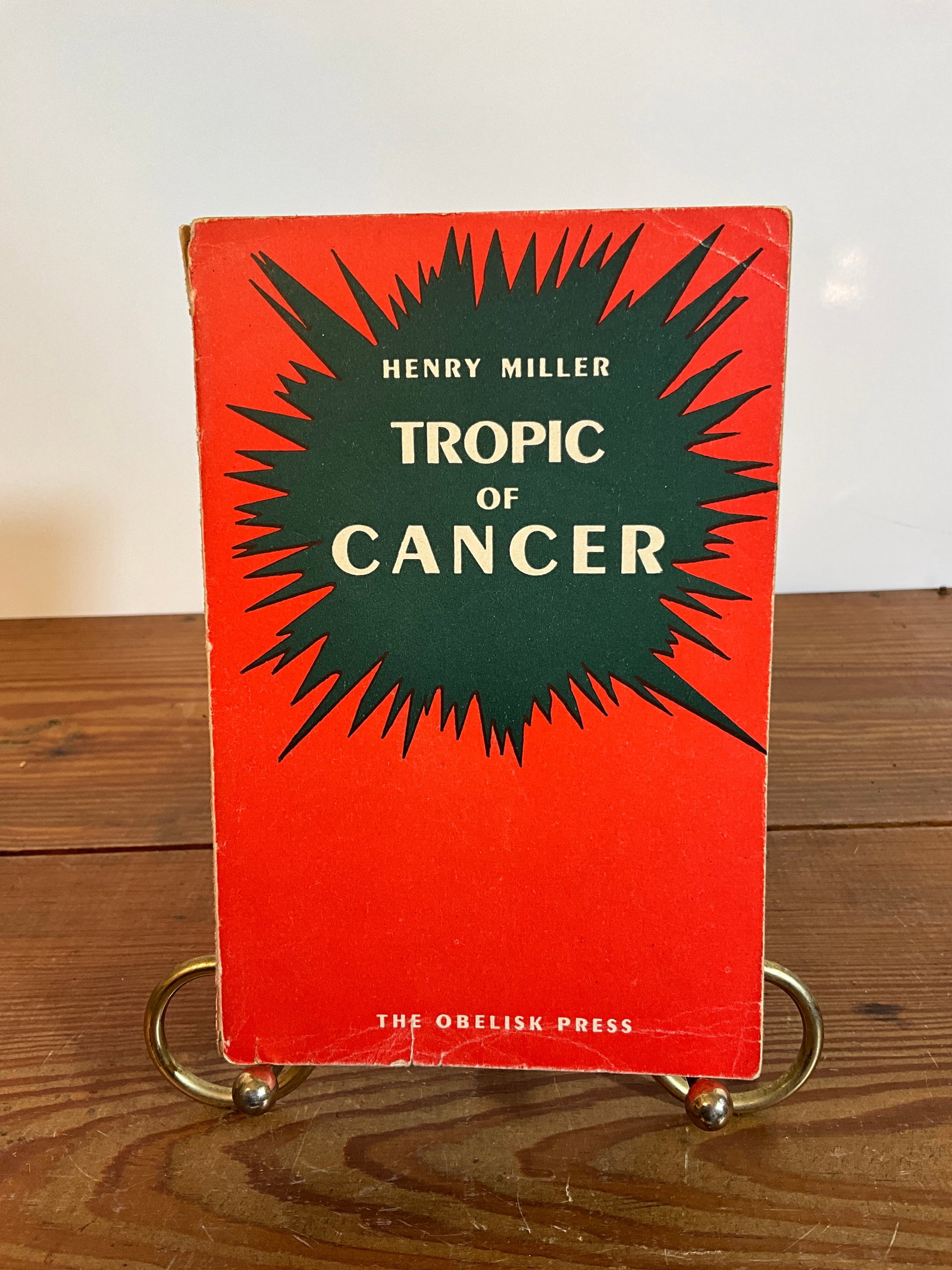 Rare Book - Tropic of Cancer, Henry Miller, Obelisk Press, 1952 (1 of 5)