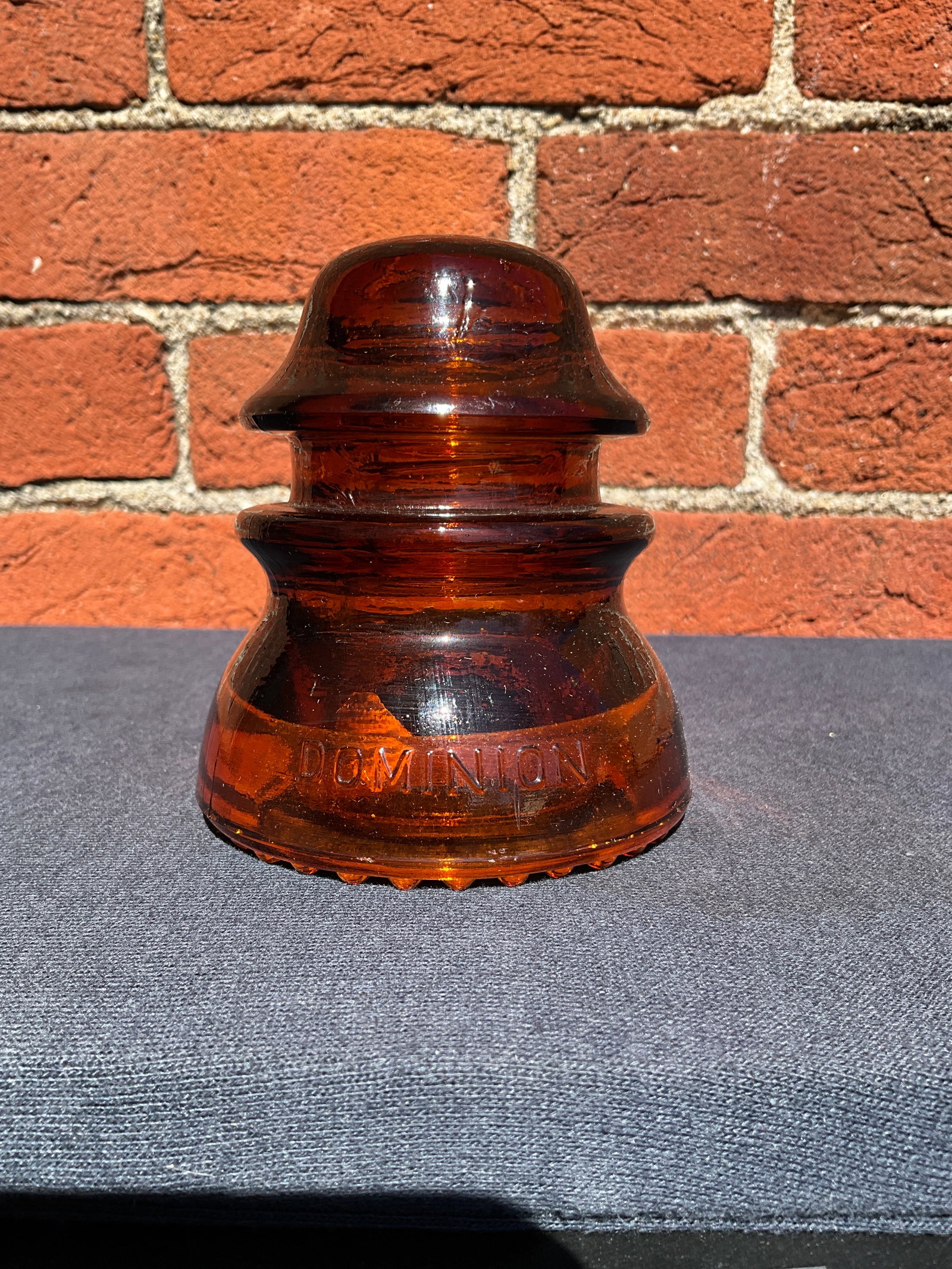 Amber Dominion - 42 - CD 154 - Beautiful, Rich Amber Insulator (1 of 7)