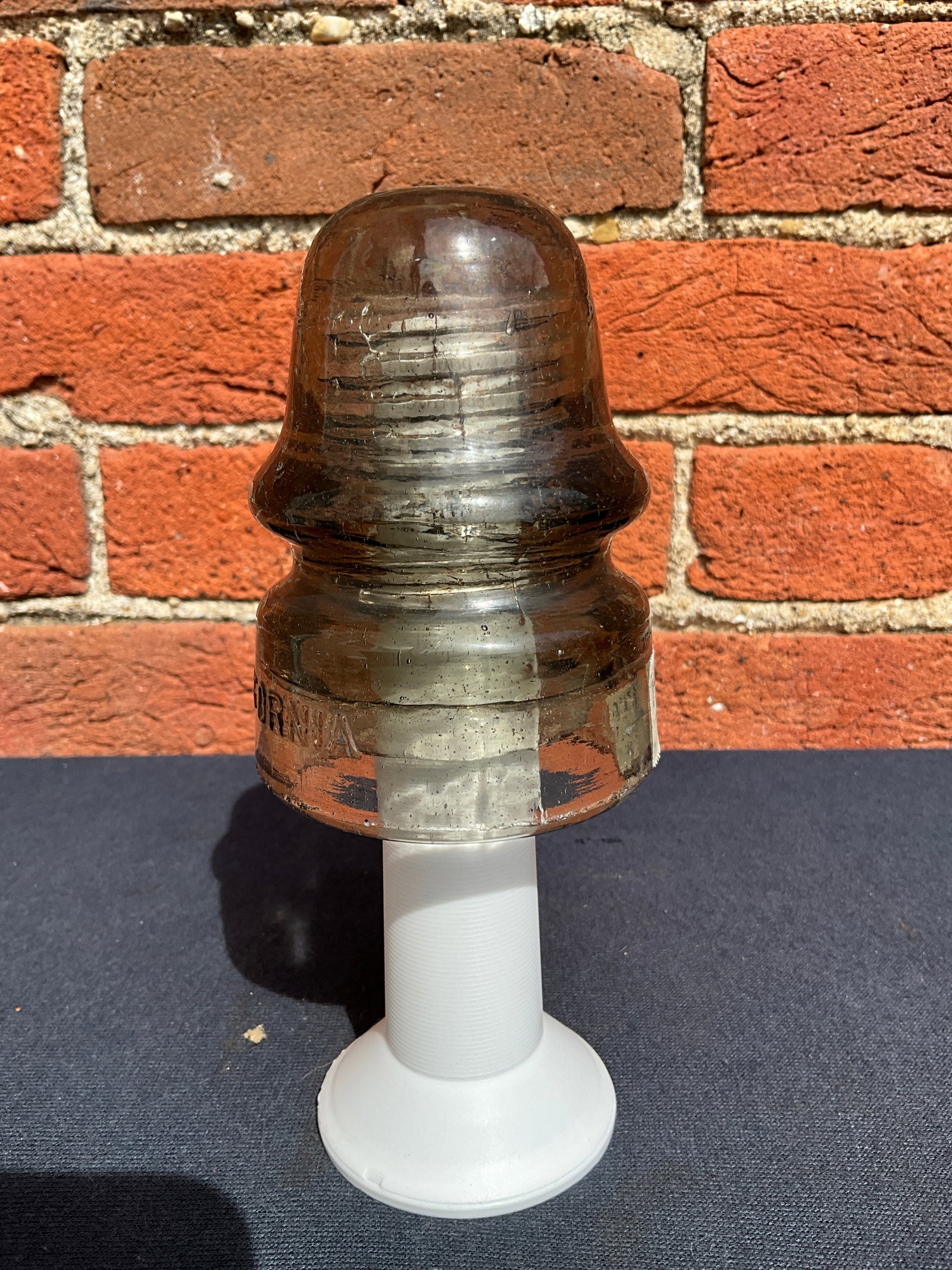 Insulator, Top Embossed A, California, Smooth Base, Near Mint (1 of 7)