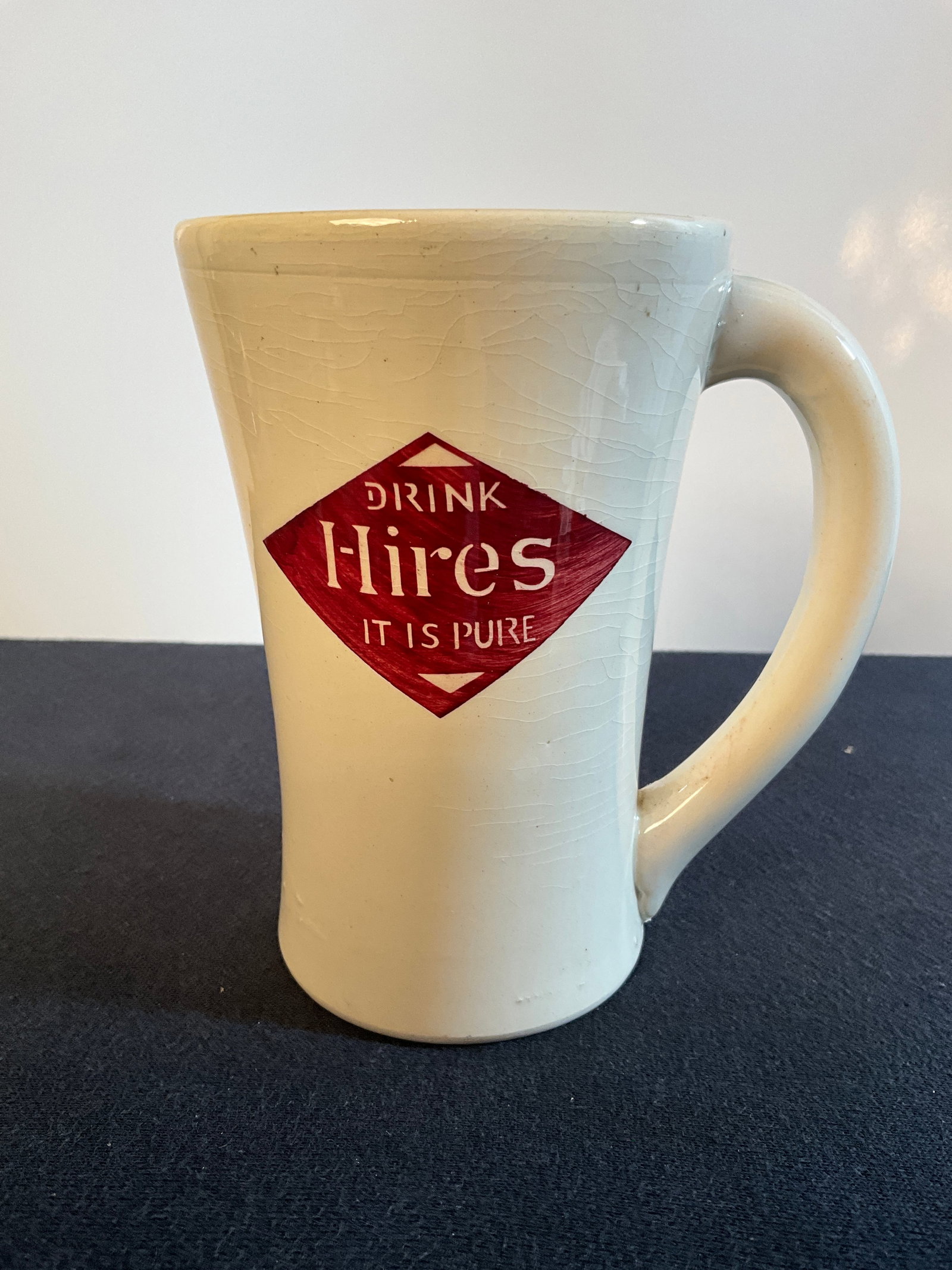 Drink Hires "It Is Pure" German Ceramic Root Beer Mug with Red Diamond, No Damage (1 of 7)