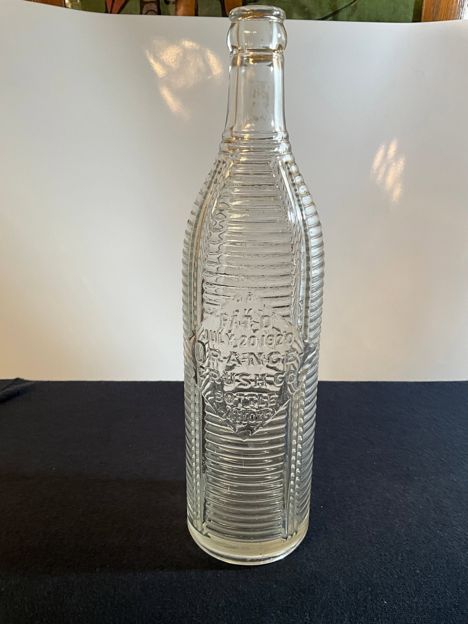 Orange Crush Soda Pop Bottle, Quart, Clear (1 of 8)