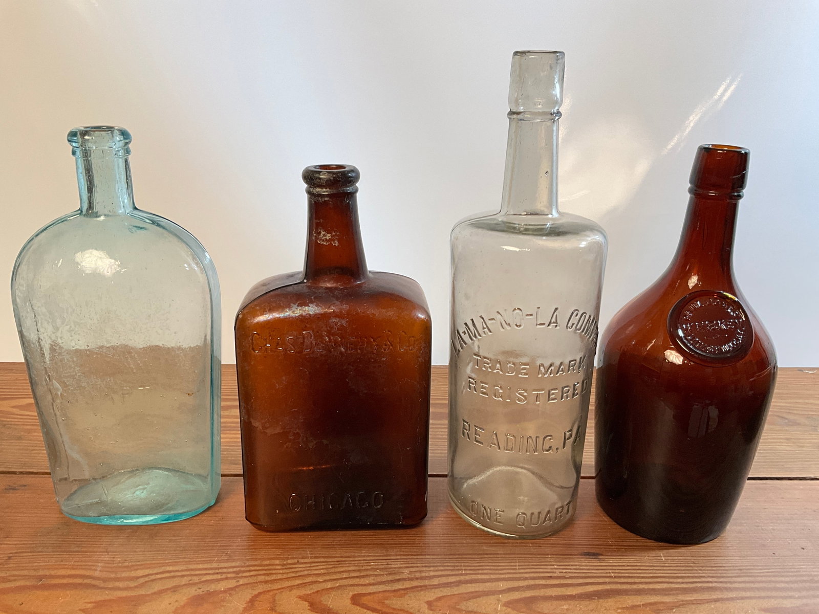 Lot of Four Miscellaneous Bottles (1 of 8)