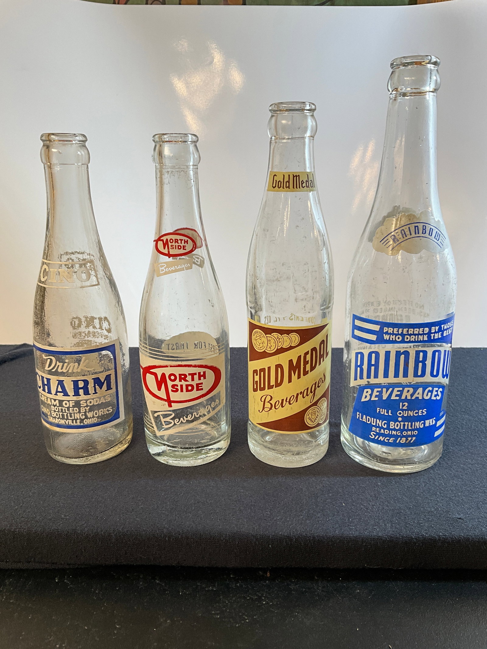 Lot of Four ACL Soda Pop Bottles (1 of 9)