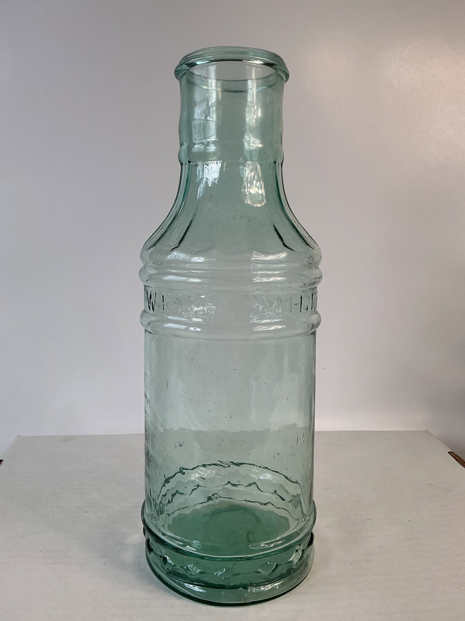 Wells Miller & Provost Pickle Bottle, 11 1/2" Tall, Open Pontil. (1 of 4)