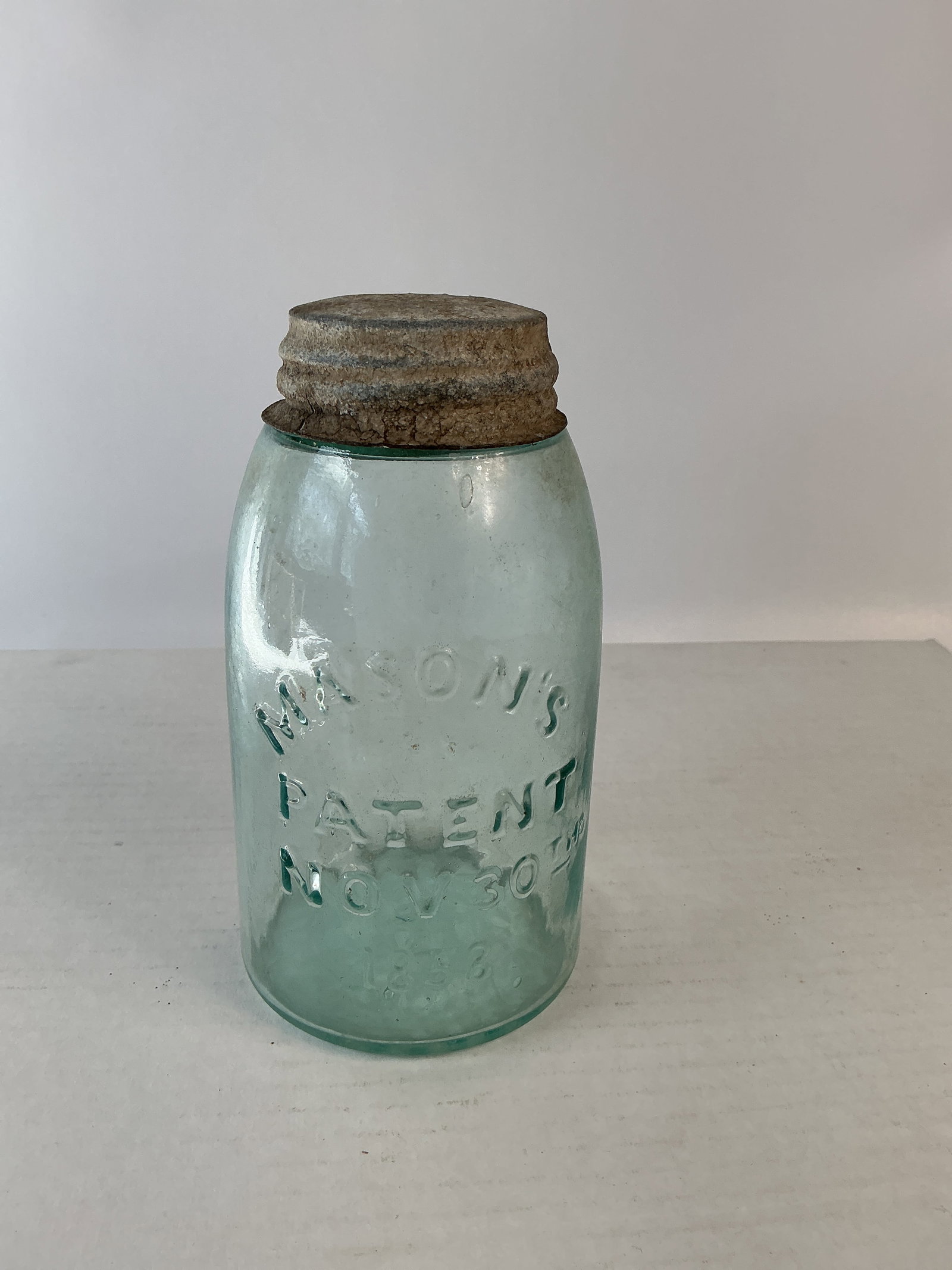Midget Mason Jar - Mason's Patent Nov 30th 1858 (1 of 4)