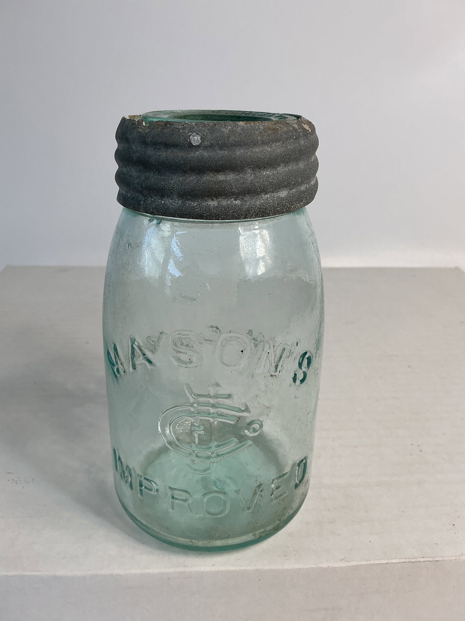 Midget Mason Jar - Mason’s CFJ Improved Clyde, N.Y. (1 of 5)