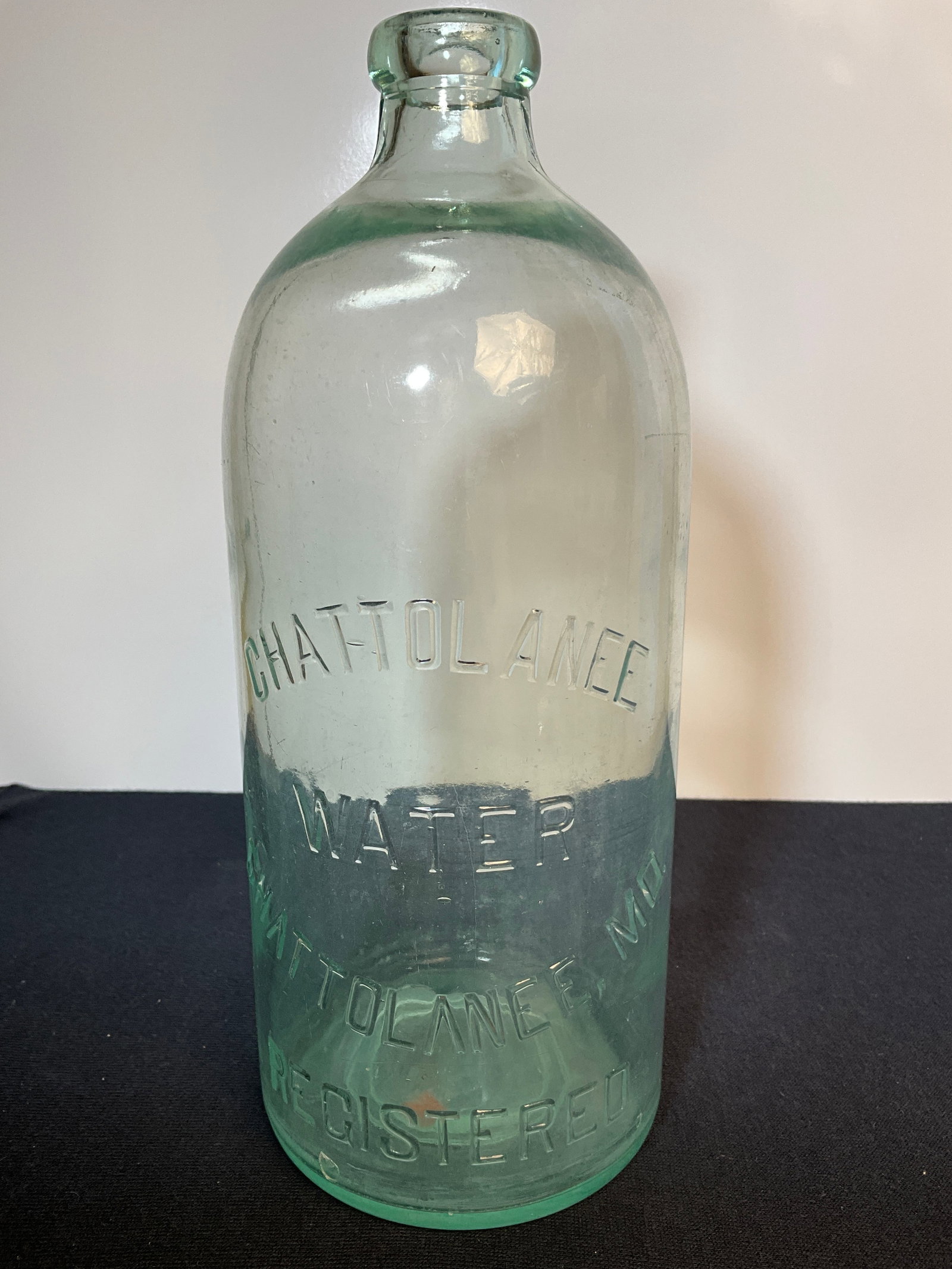 Chattolanee Water, Chattolanee, MD. Registered.(Spring Water Bottle) - Large Size (1 of 7)