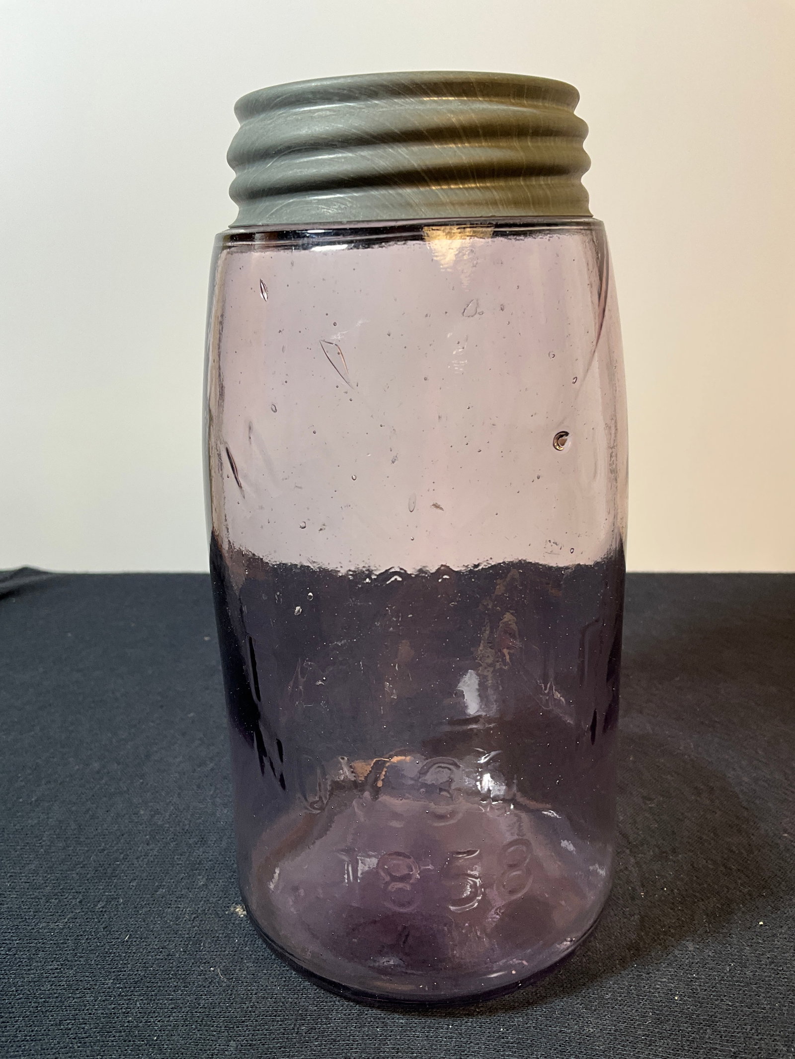 Mason's "Iron Cross" Patent Nov. 30th 1858 - Quart - SCA Purple Tint (1 of 8)