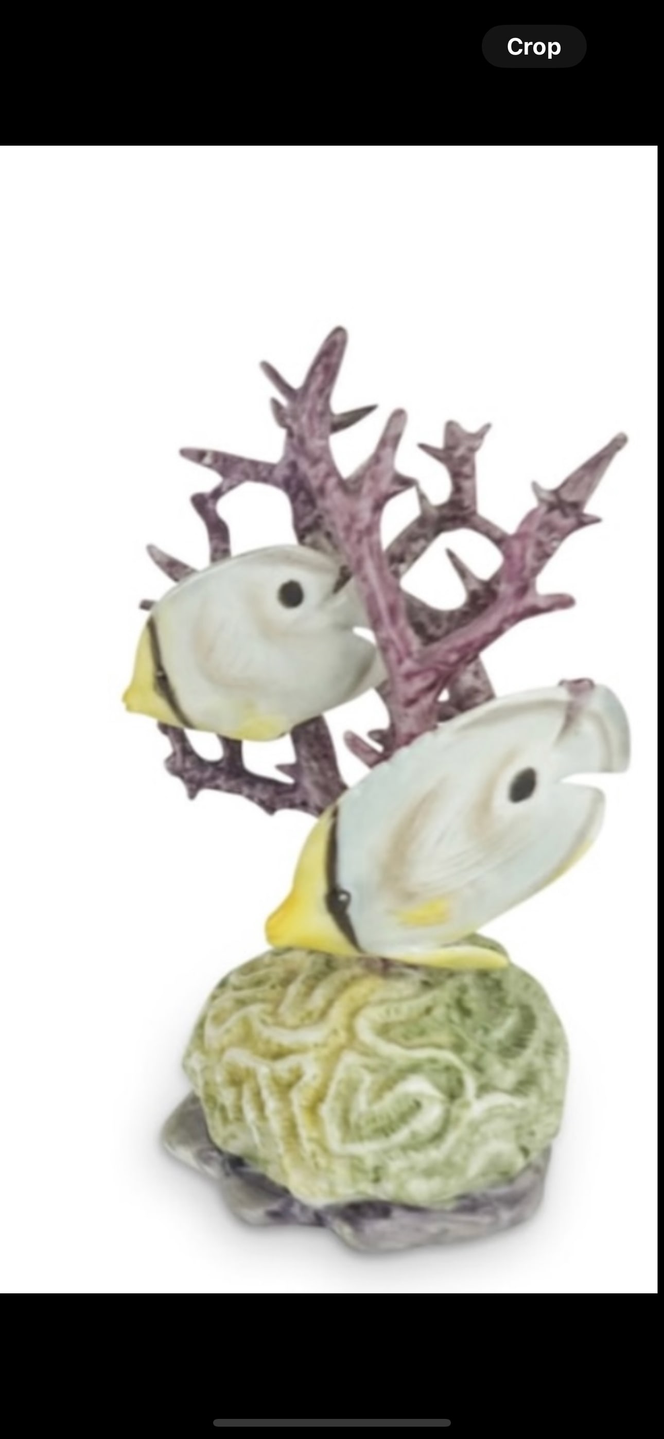 Sweet  Royal Worcester English Porcelain four eyed fish Figurine 5&3/8 inch (1 of 5)