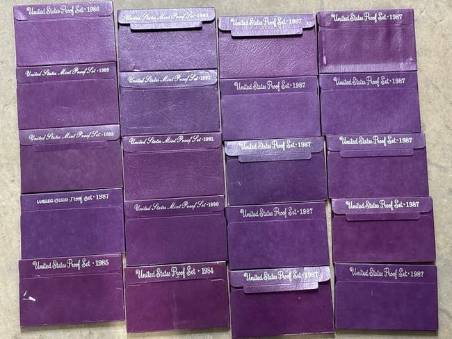 20 assorted US proof sets (1 of 8)