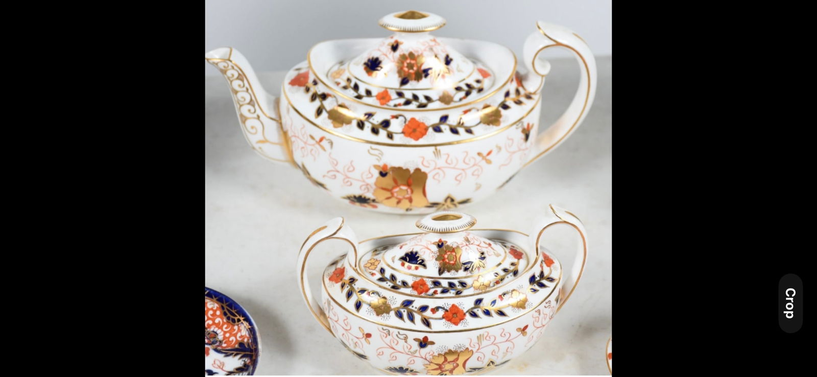 Antique Tiffany & Co. New York Royal Crown Derby Asian Rose teapot & covered sugar (1 of 6)