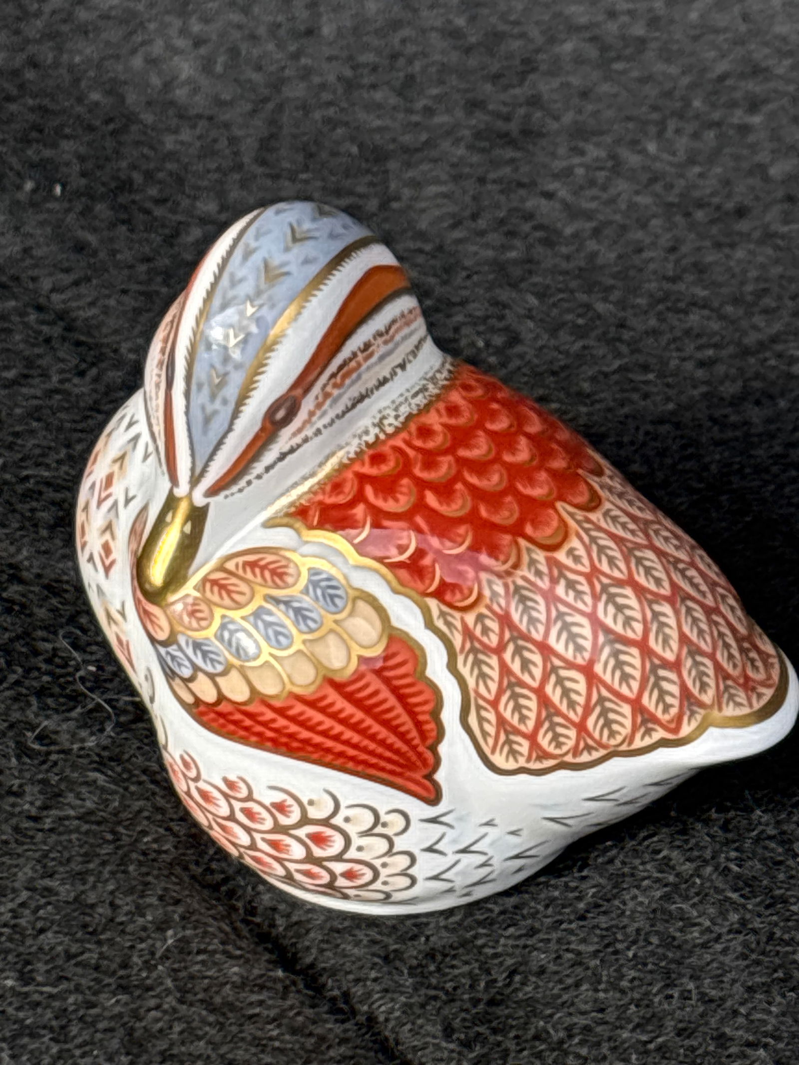 Small Collectors Guild ‘Teal Duckling’ Royal Crown Derby 2 inch paperweight (1 of 5)