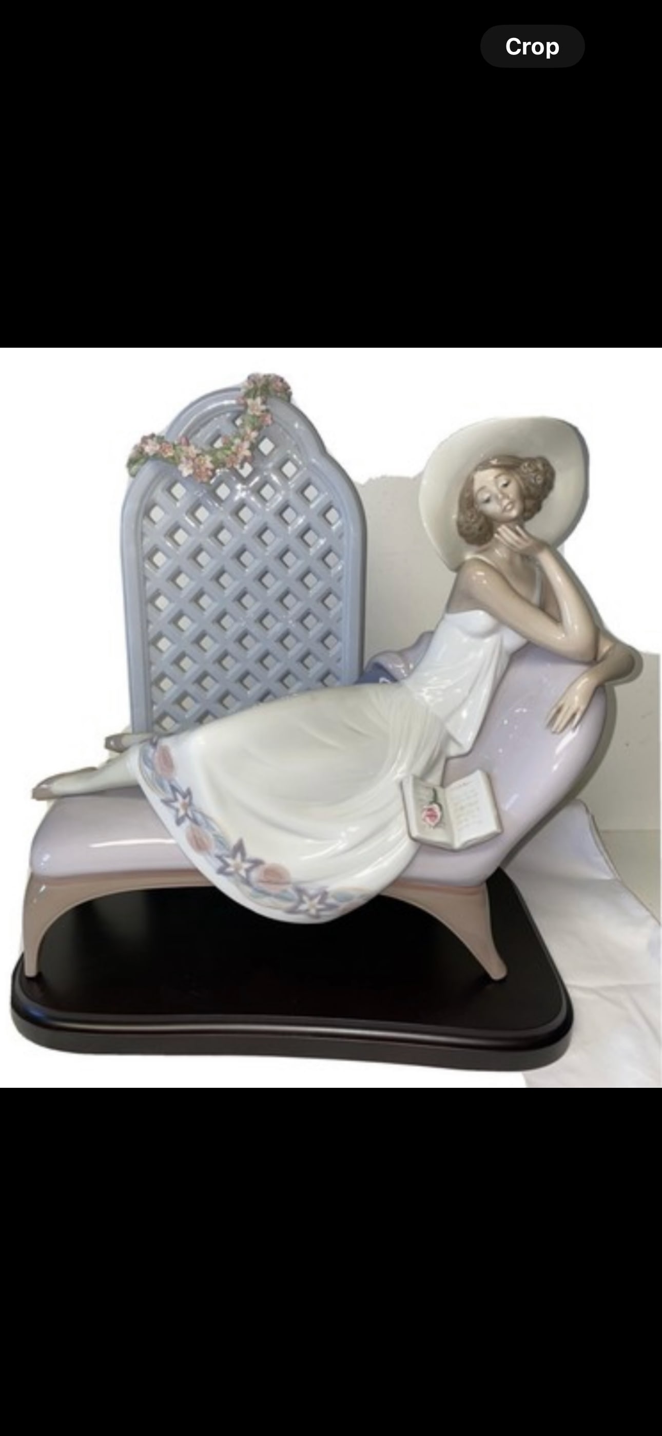 Large 12&1/4 inch Original Lladro Spanish porcelain figurine ‘Garden of Dreams’ (1 of 7)