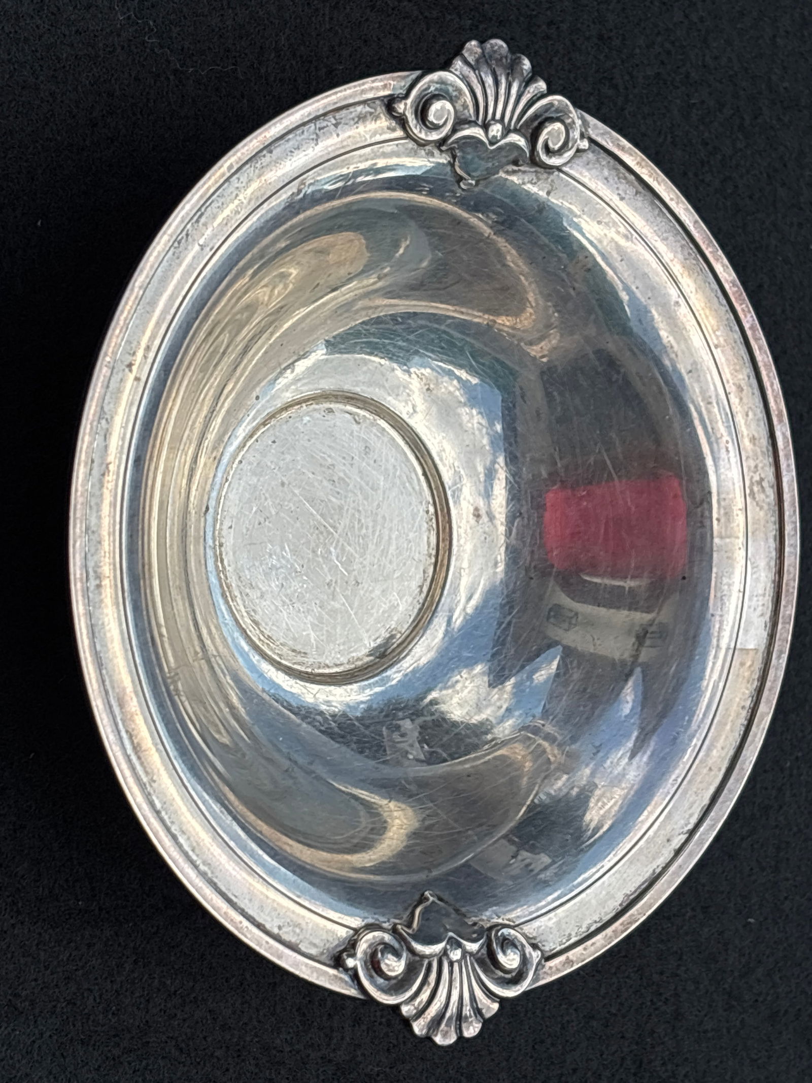 Nice Vintage Tiffany & Co. Sterling silver 6&1/2inch bowl; 196 grams (1 of 8)