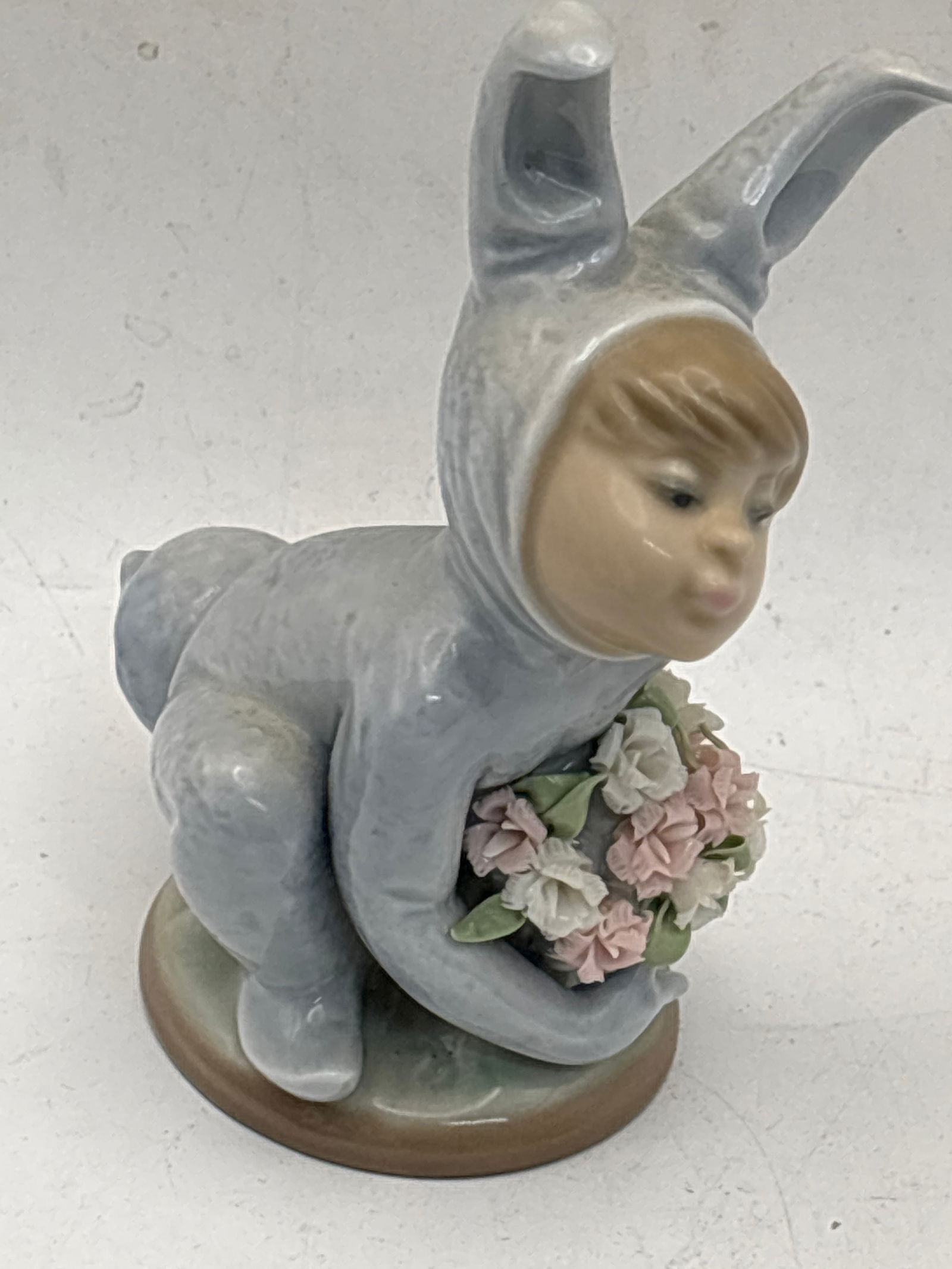 Lladro ‘In the Meadow (Bunny Boy’) 4&1/3inch Statue (1 of 6)