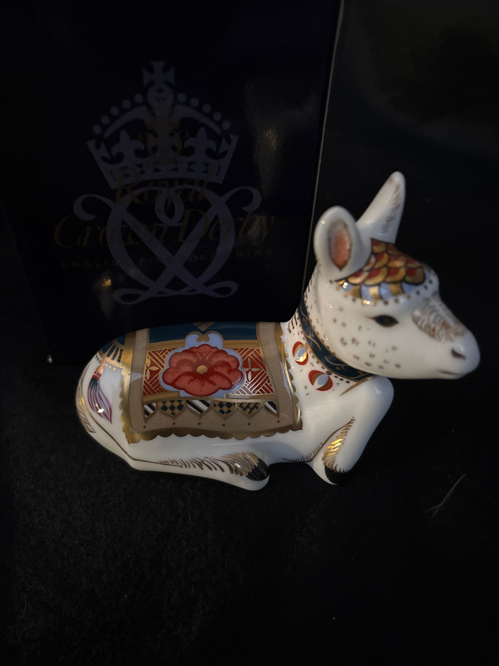 2003 ‘Donkey Foal‘ Royal Crown Derby 4 inch paperweight (1 of 7)