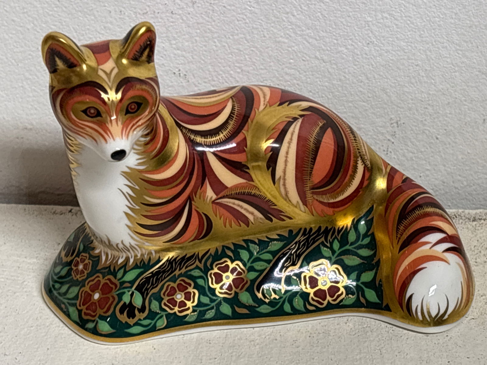 Beautiful uncommon fox cub Royal Crown Derby paperweights (1 of 5)