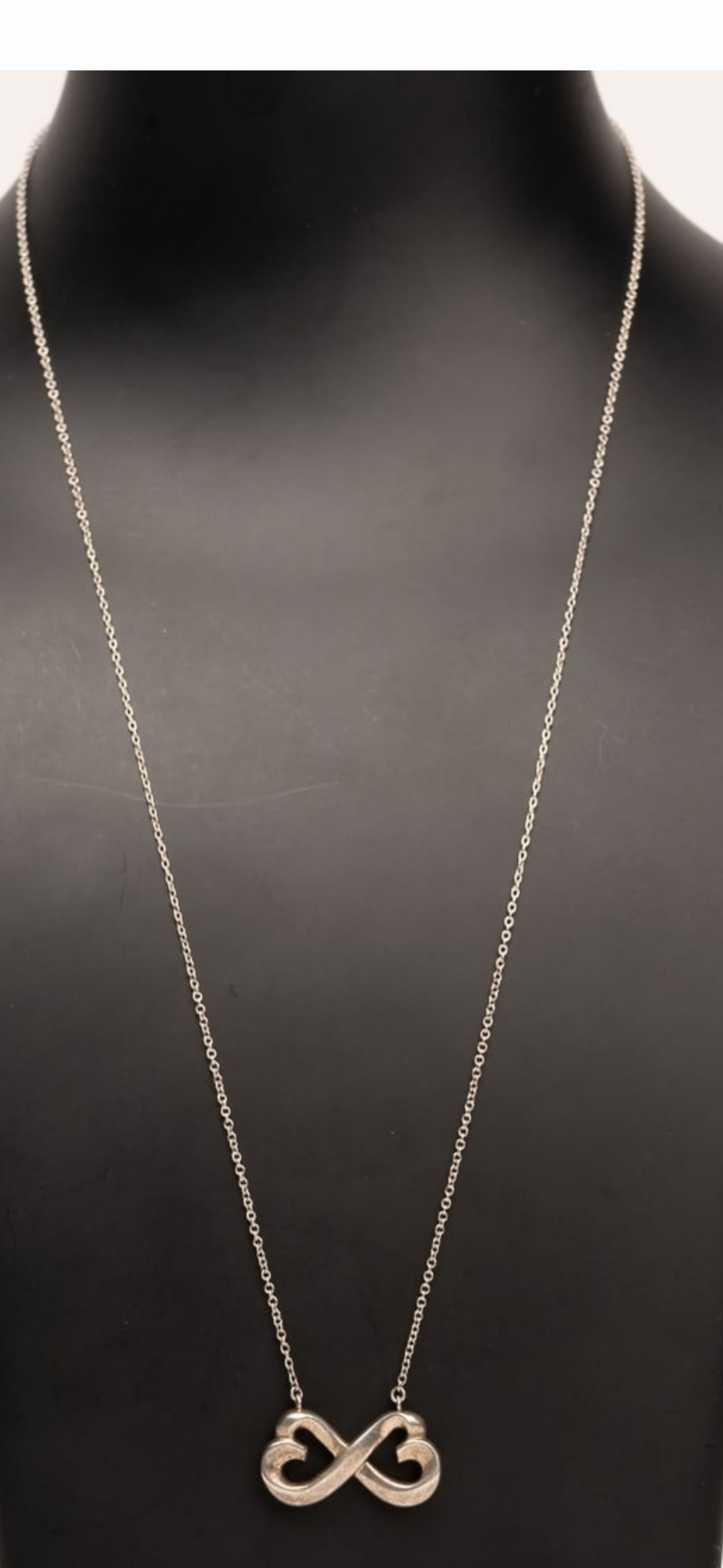 Tiffany Sterling necklace infinity (1 of 3)