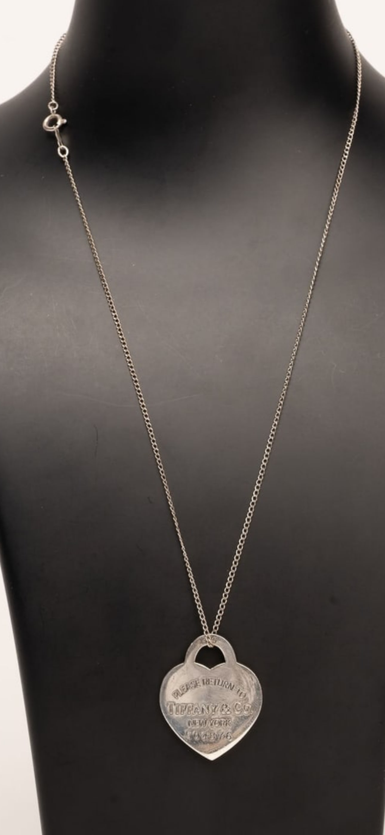 Tiffany Sterling necklace pendant (1 of 3)