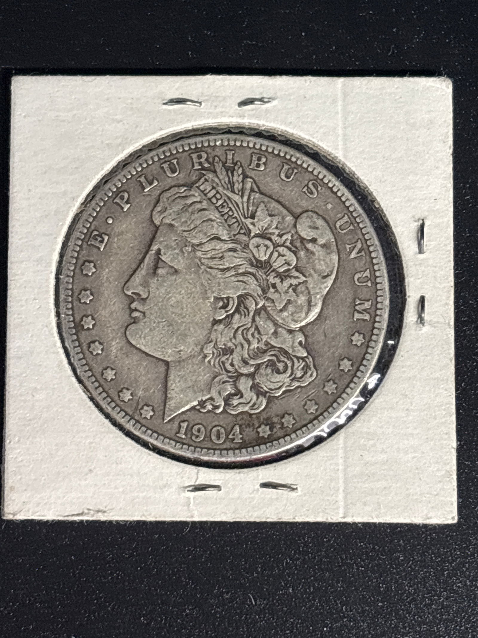 1904 original Morgan American Silver Dollar (1 of 4)