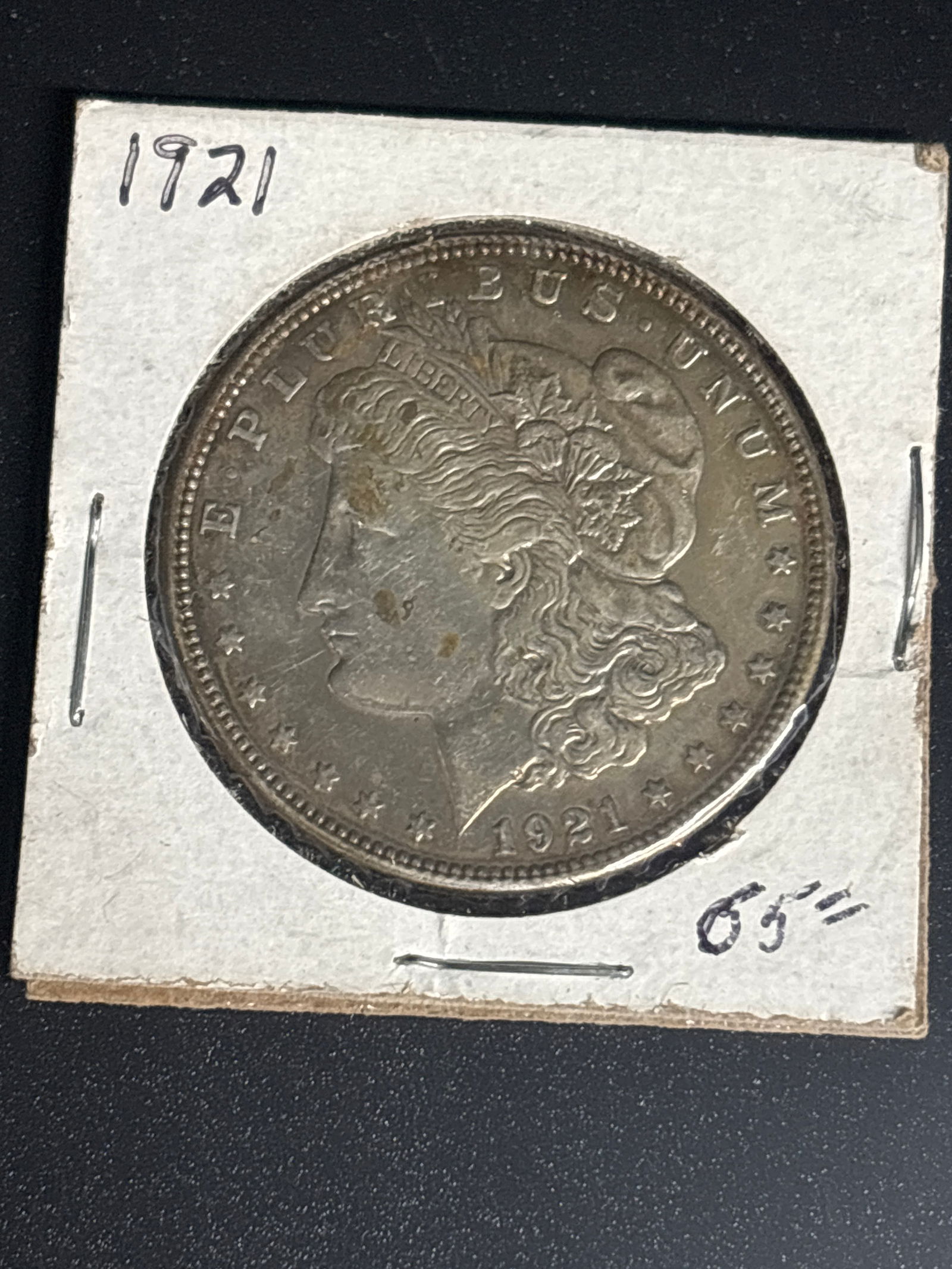 1921 Morgan Silver Dollar (1 of 5)