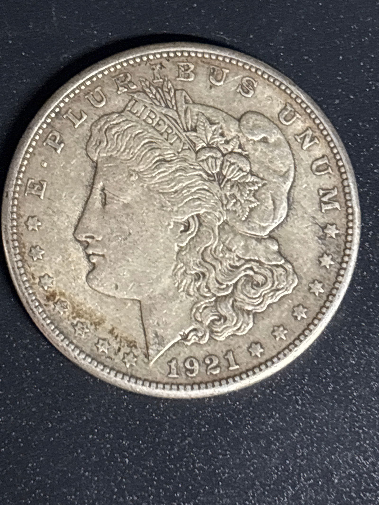 Original 1921 Morgan United States Silver Dollar (1 of 5)