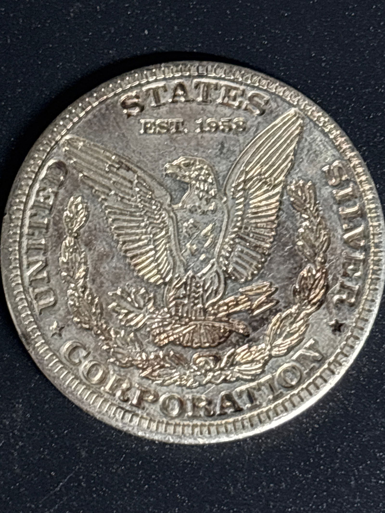 one ounce .999 fine silver round United States Silver Corporation (1 of 5)