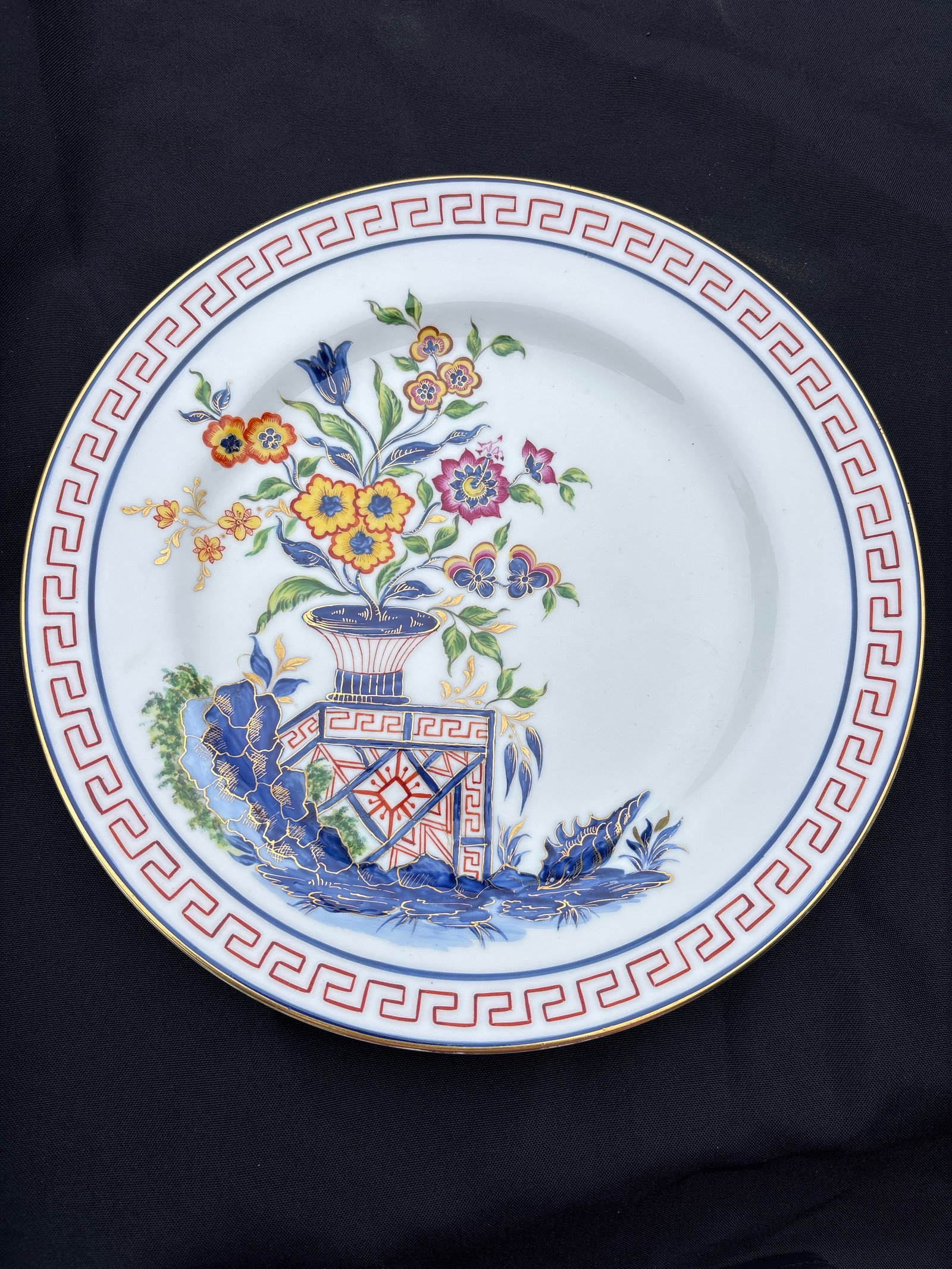 Rare 9&1/4 inch plate by Atelier Camille Le Tallec in Paris for Tiffany & Co (1 of 8)