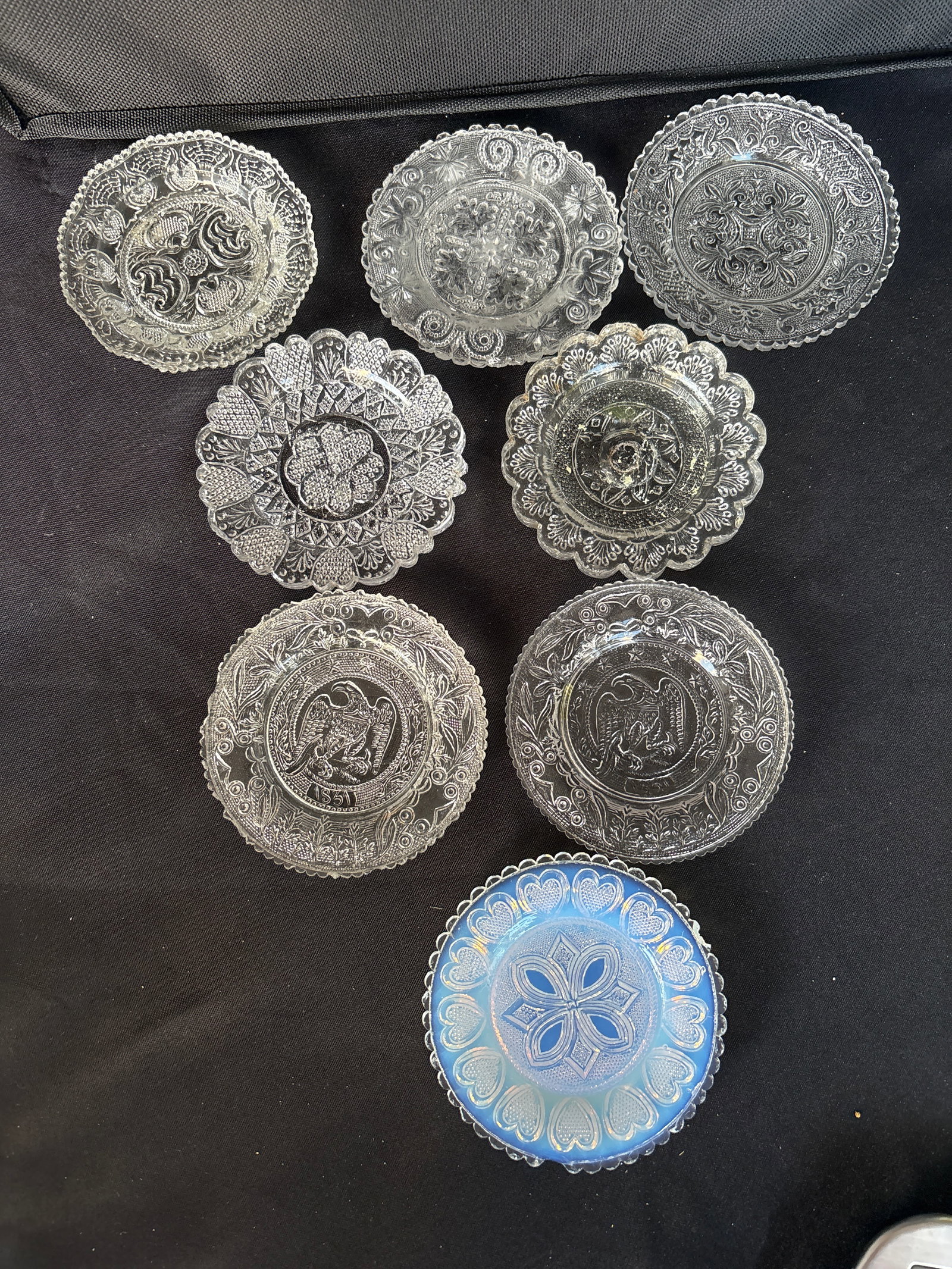 Eight Boston & Sandwich Glass Company (1 of 6)