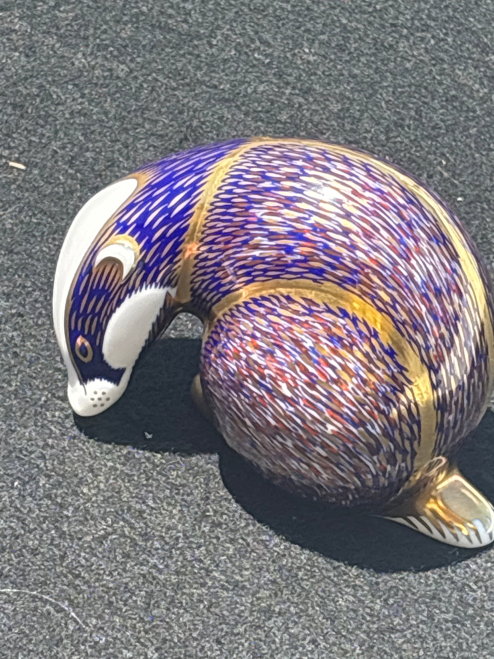 Badger Royal Crown Derby Imari bone china 5inch paperweight (1 of 6)