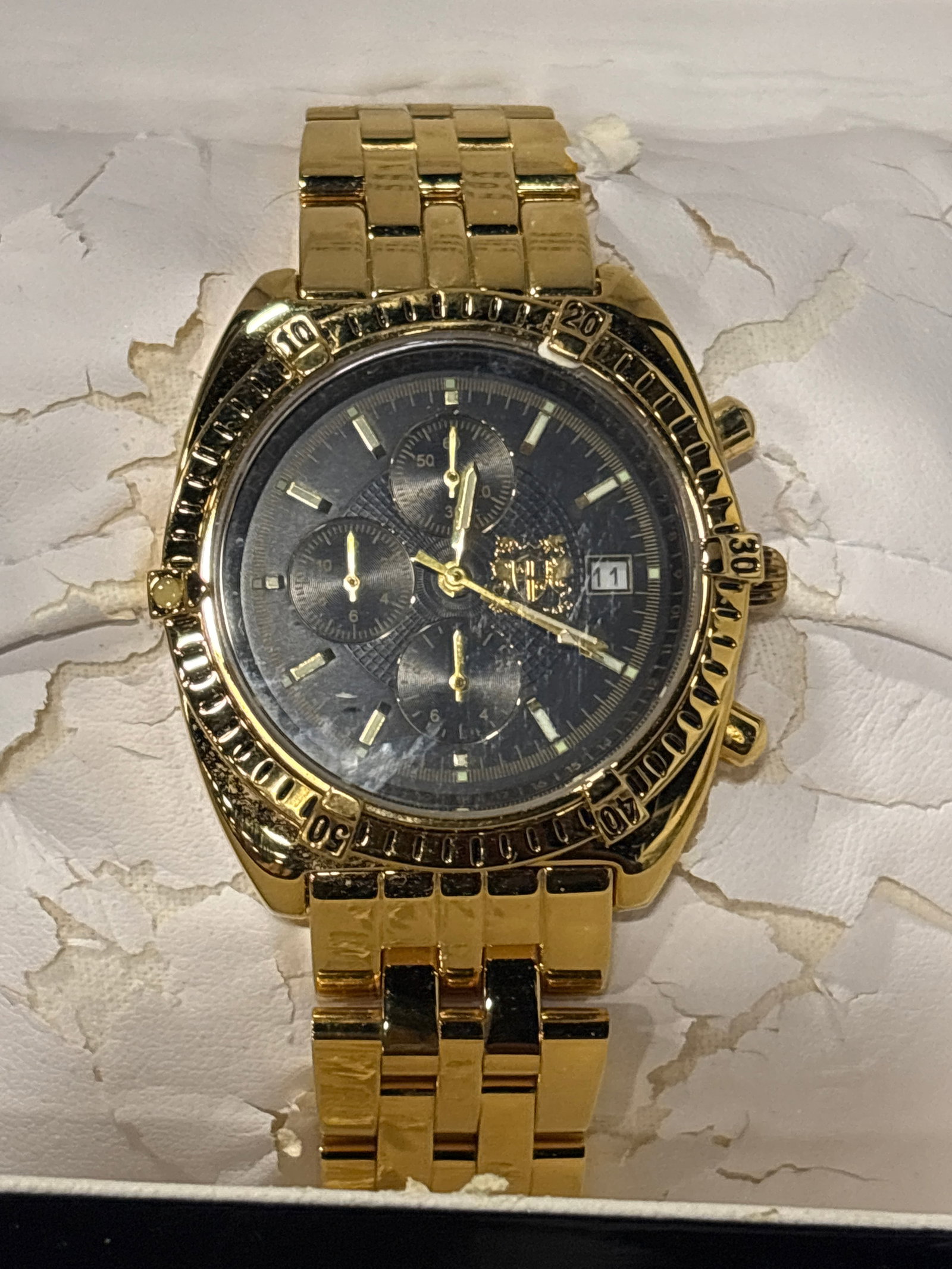 Aston Gerard Chronograph watch model 130939KM - 2