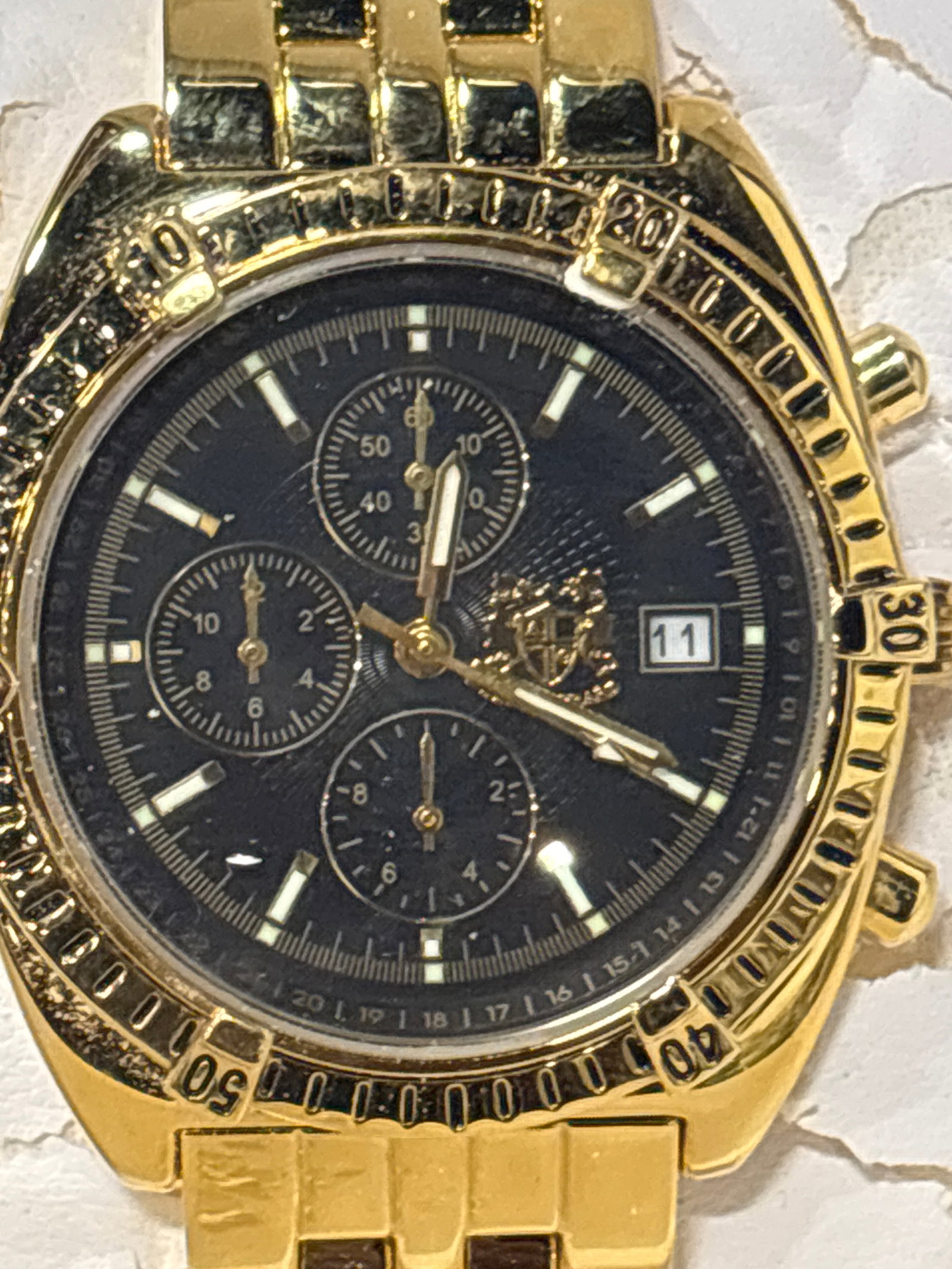 Aston Gerard Chronograph watch model 130939KM - 3