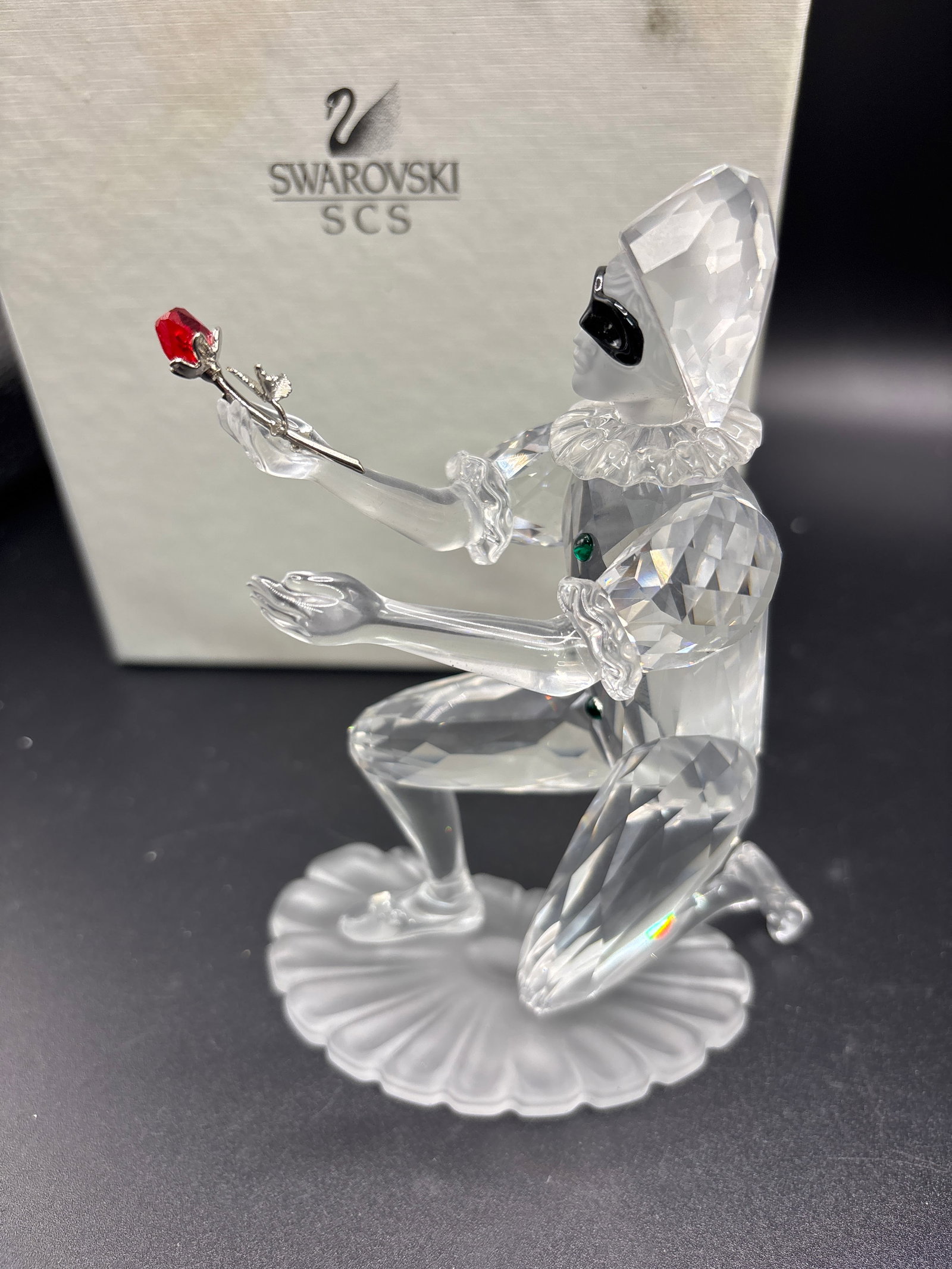 Swarovski Crystal SCS Annual Edition 2001 Harlequin figurine (1 of 8)