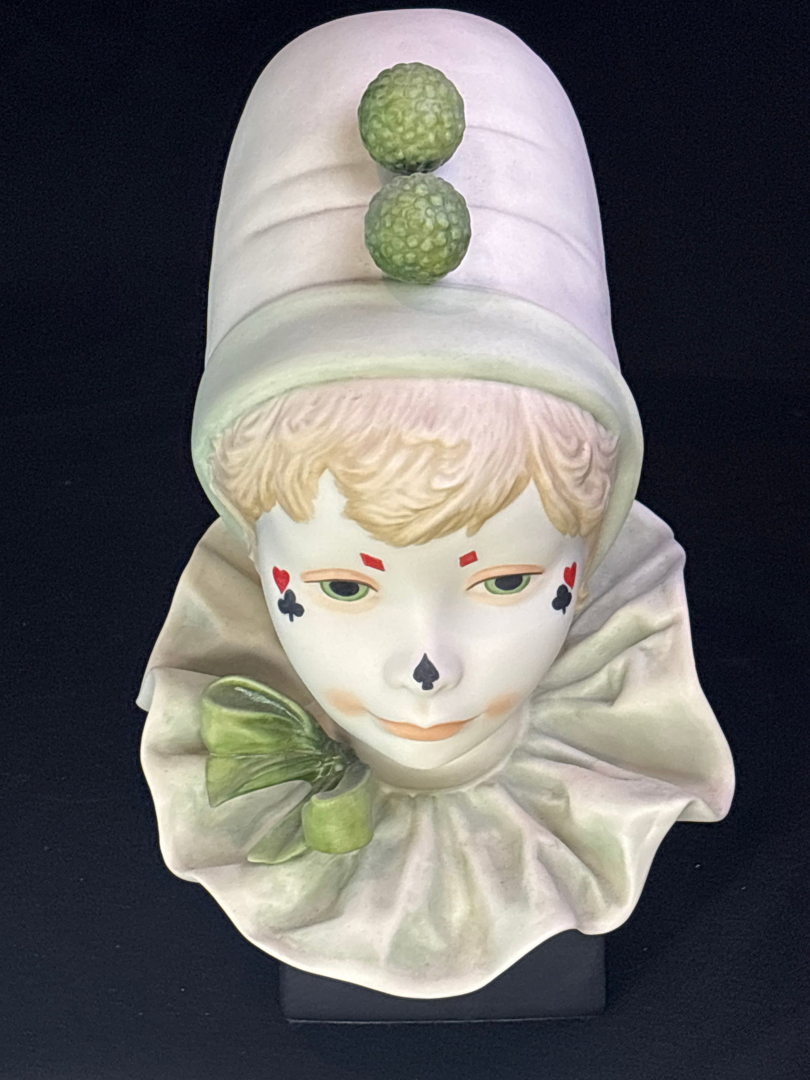 Rare Cybis 'Lucky' Funny Face 1987 Atlantic City Casino New Year's piece (1 of 10)
