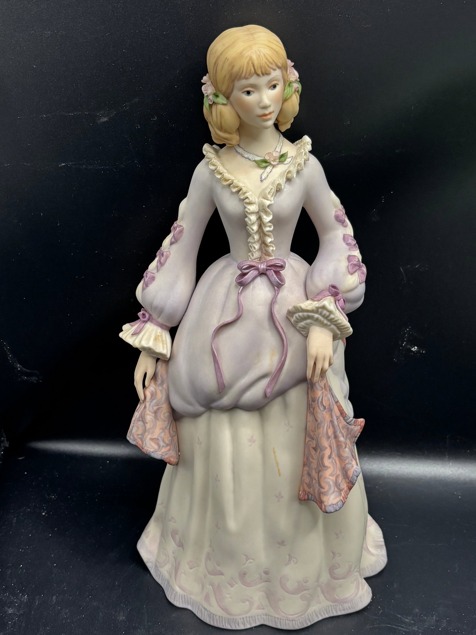 Limited edition Cybis bisque porcelain 13 inch figurine of "Jane Eyre": Cybis bisque porcelain figurine of "Jane Eyre". It is part of the studio's respected Portraits from Literature series and was released in 1981 as a limited edition sculpture.About the FigurineManufact