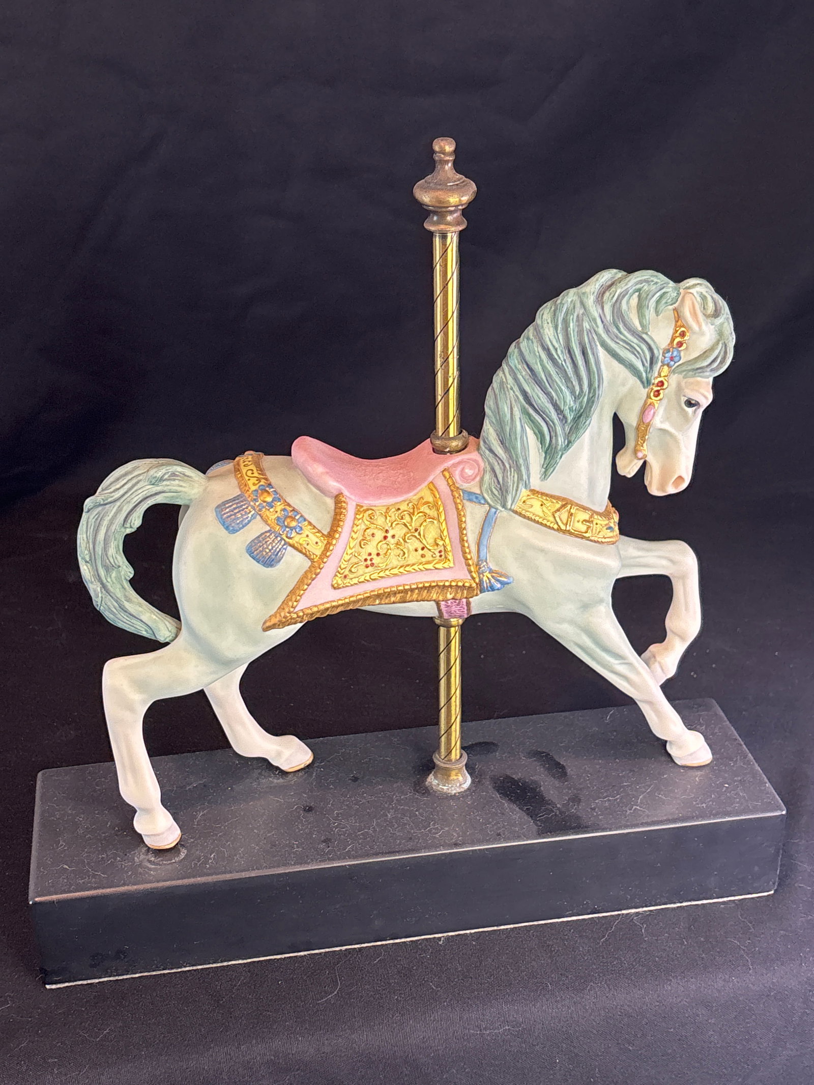 Limited edition Cybis Fine Porcelain Carousel Horse (1 of 10)